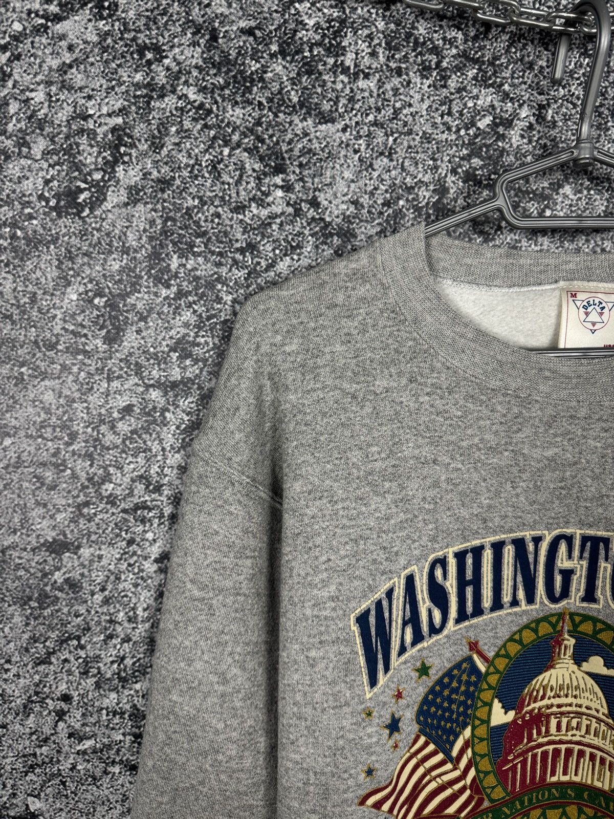 Vintage Washington D. C. Our Nation’s Capital Vintage Sweatshirt USA Size US M / EU 48-50 / 2 - 3 Thumbnail