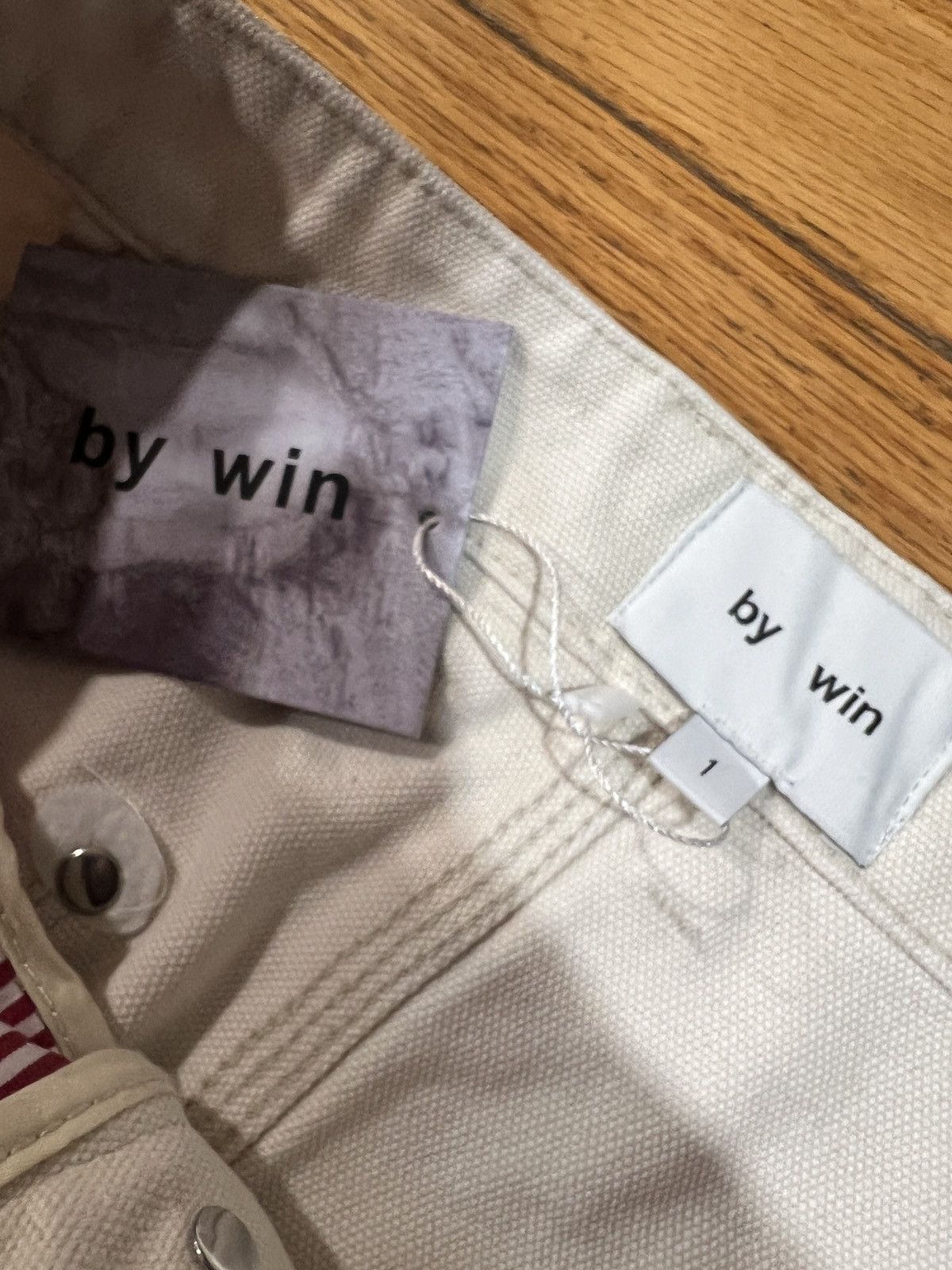 Other BYWIN White Cream Carpenter SABLE pants Size US 30 / EU 46 - 5 Thumbnail