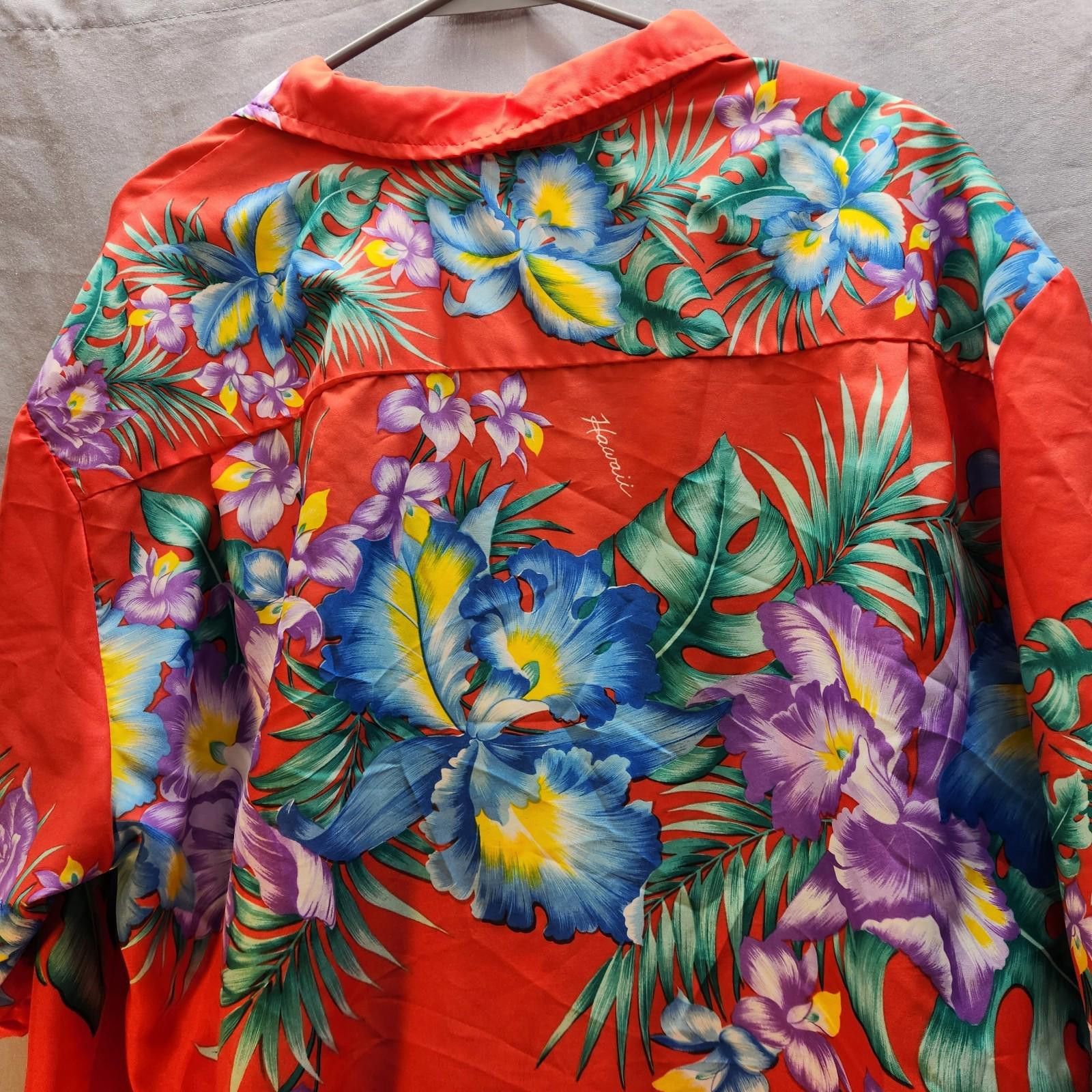 Designer Vintage Royal Creations Hawaiian Shirt Red Floral Size 2XL Size US XXL / EU 58 / 5 - 9 Thumbnail