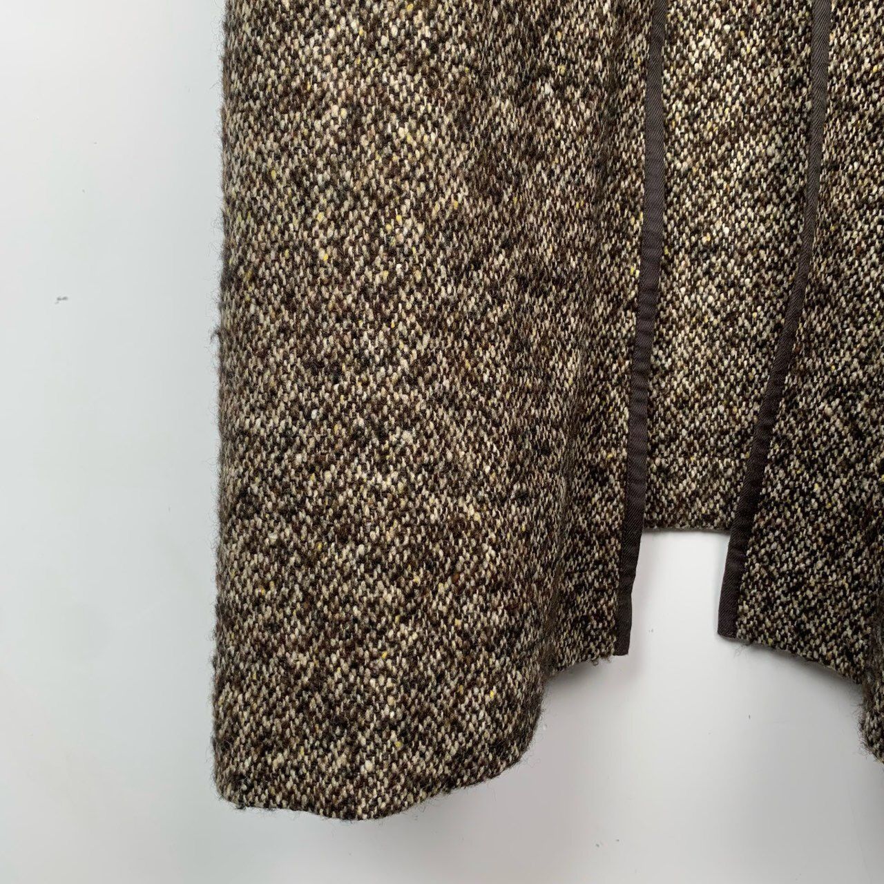 Celine Celine Brown Wool Hooded Cape Coat (Size 38) Size XS / US 0-2 / IT 36-38 - 5 Thumbnail