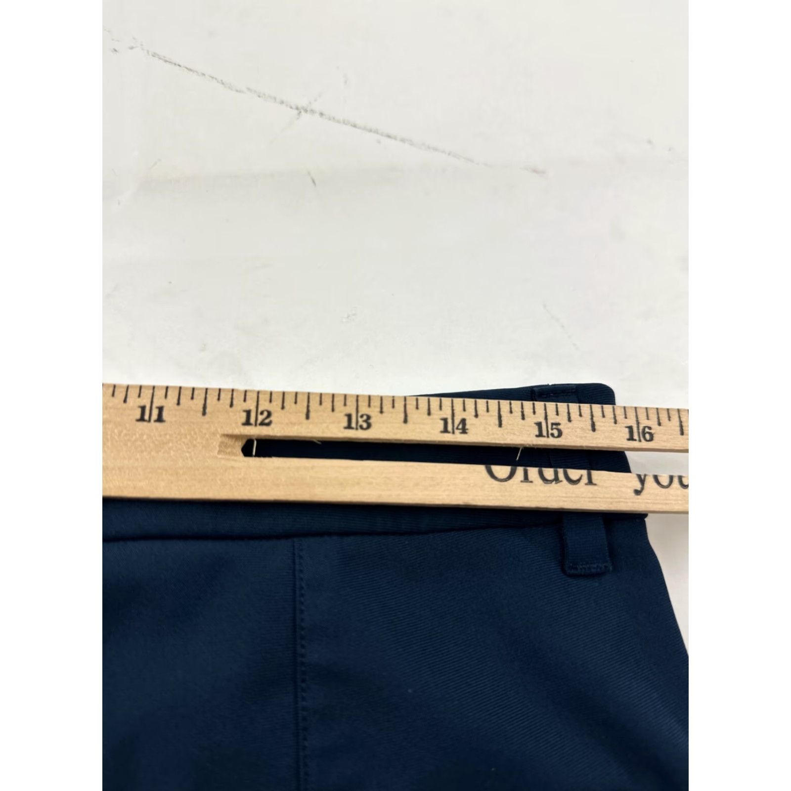 Lululemon Lululemon Men's Chino Pants 32 Navy Blue Straight Leg Casual Performance Size US 32 / EU 48 - 7 Thumbnail