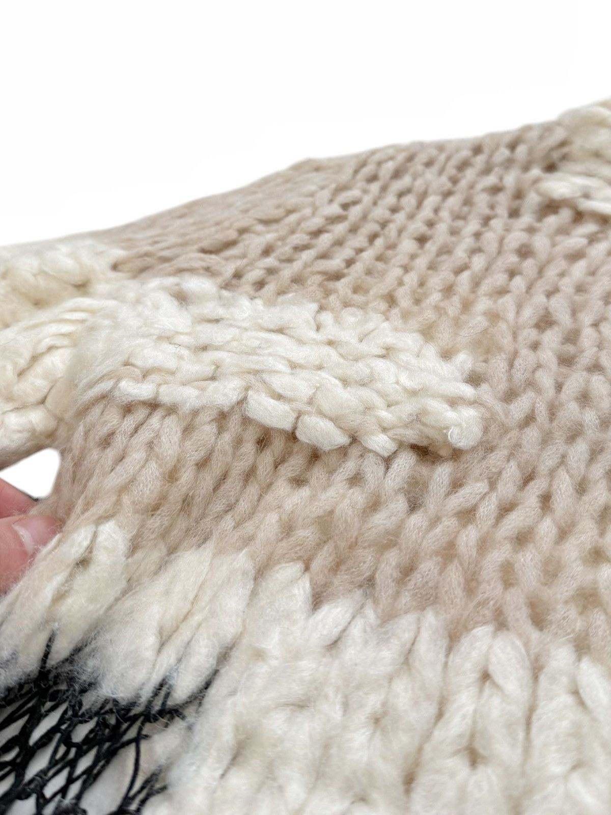 Maison Margiela Spider Web Punk Cashmere Silk Alpaca Knit Sweater Size US M / EU 48-50 / 2 - 7 Thumbnail