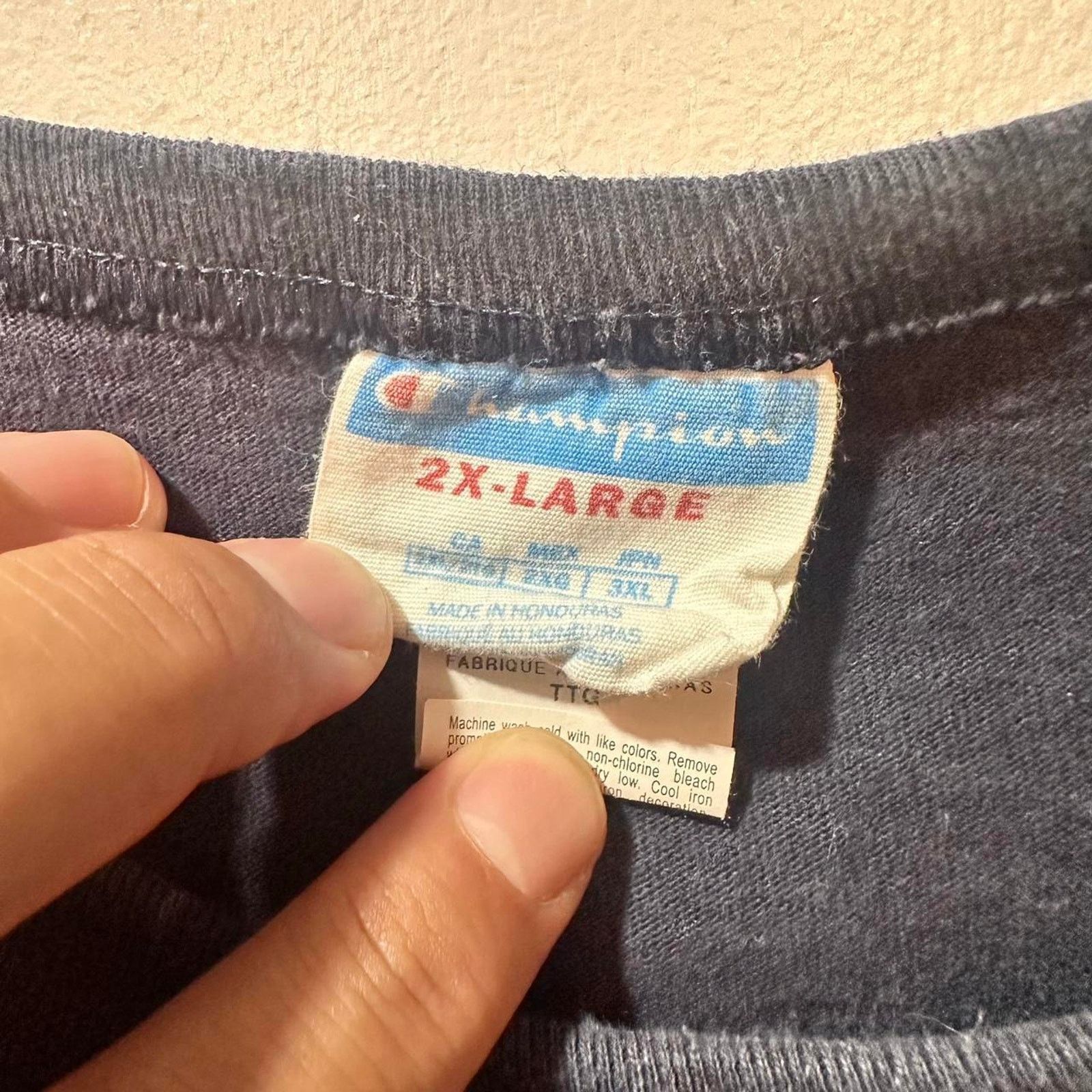 Champion Champion Life Heritage Chest Logo Navy Blue Size 2XL Size US XXL / EU 58 / 5 - 3 Thumbnail