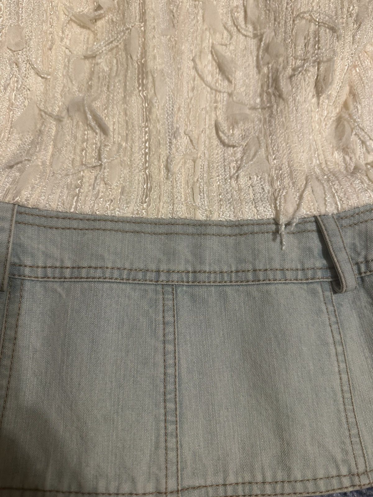 Dior Dior vintage rare blazer with denim and tweed Size S / US 4 / IT 40 - 12 Thumbnail