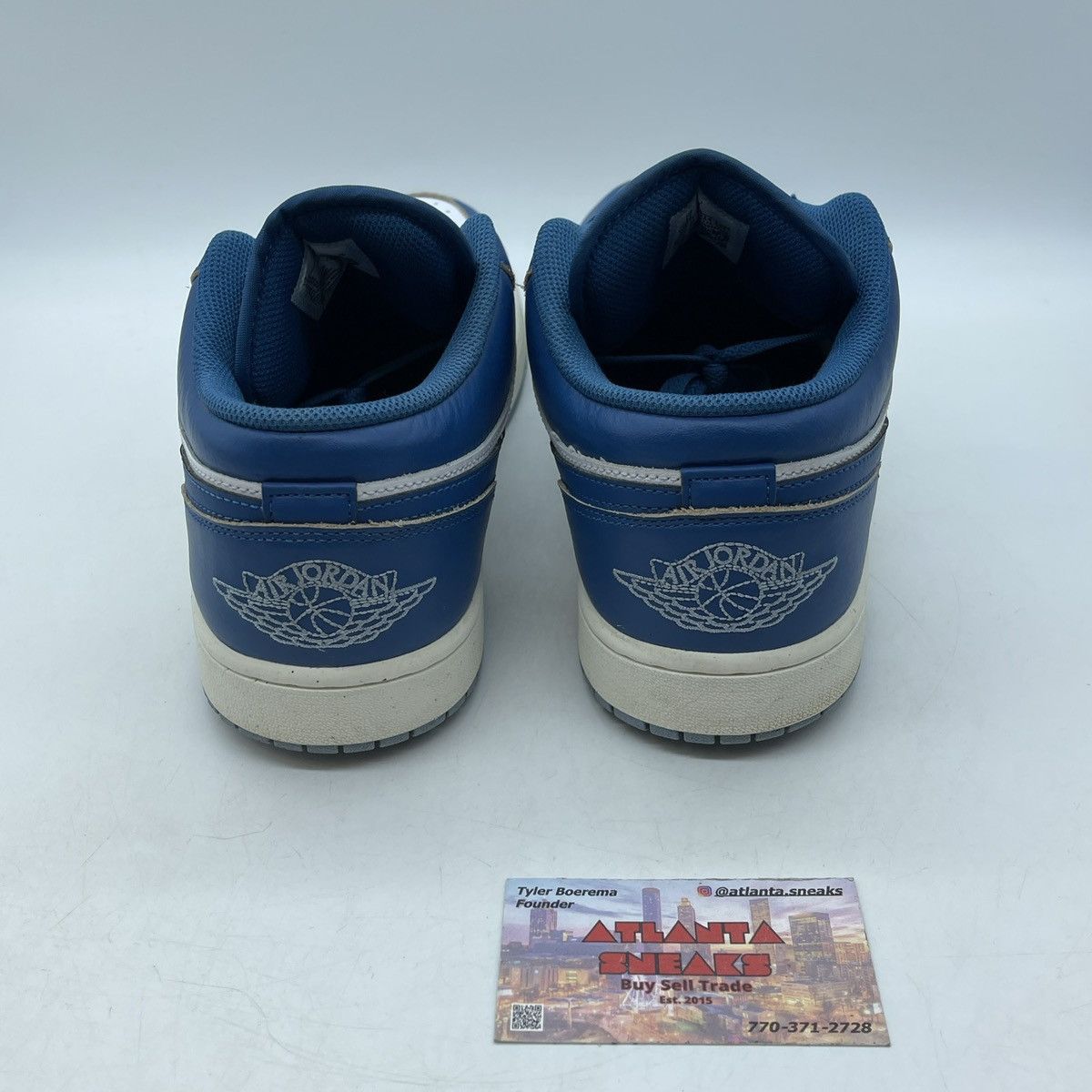 Jordan Brand Air Jordan 1 low industrial blue Size US 11 / EU 44 - 3 Thumbnail