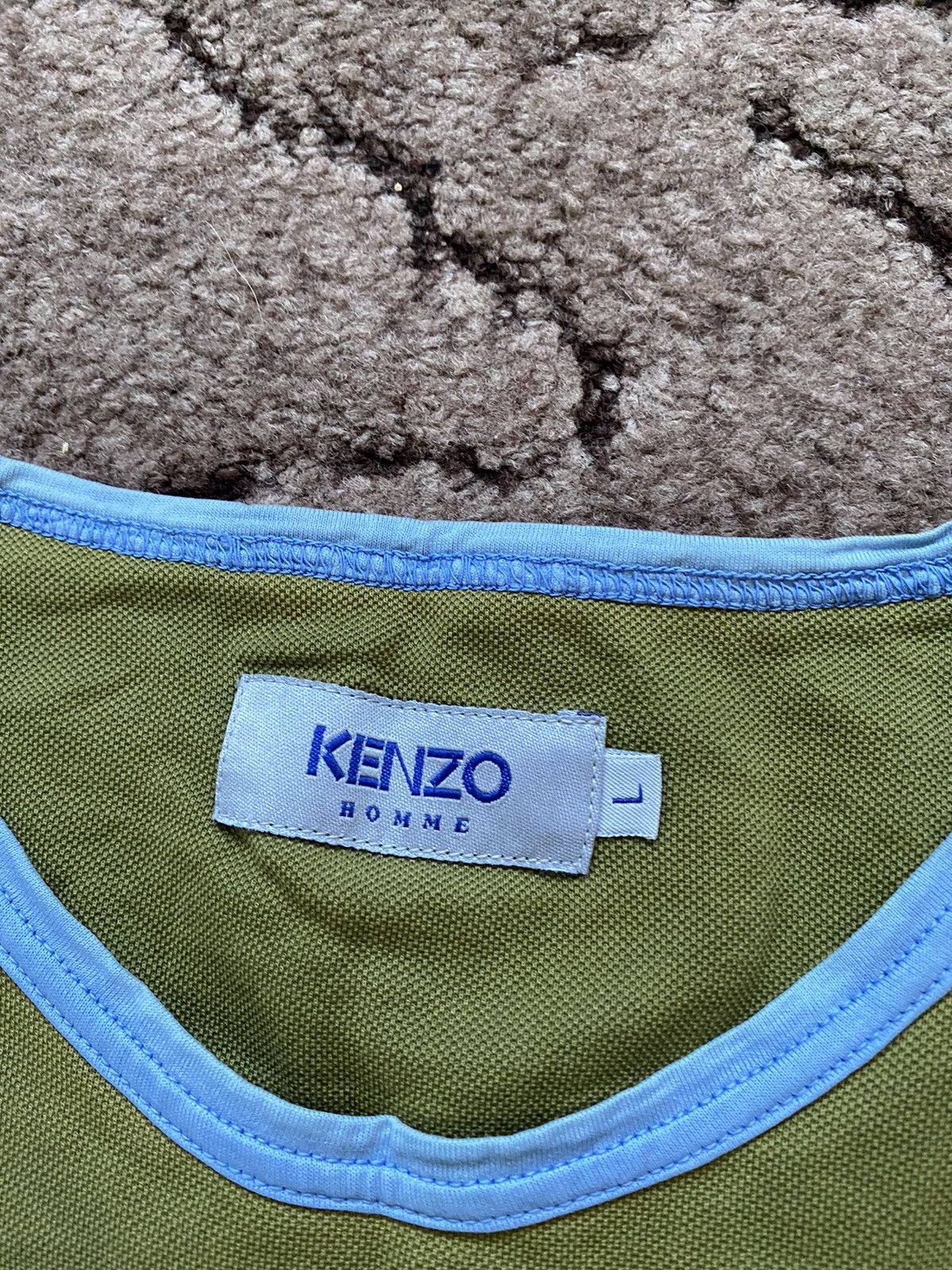 Kenzo × Vintage 💥Vintage Kenzo Homme t-shirt Size US L / EU 52-54 / 3 - 2 Thumbnail