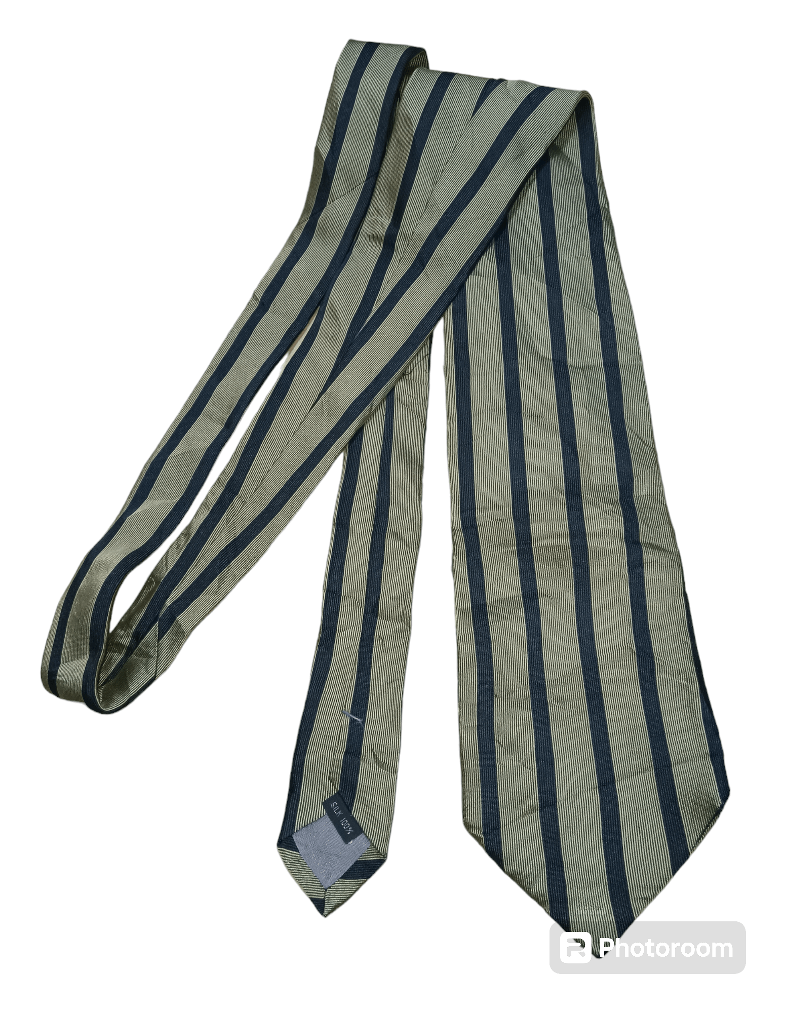 Ben Davis × Japanese Brand BEN DAVIS SILK HICKORY TIE Size ONE SIZE - 1 Thumbnail