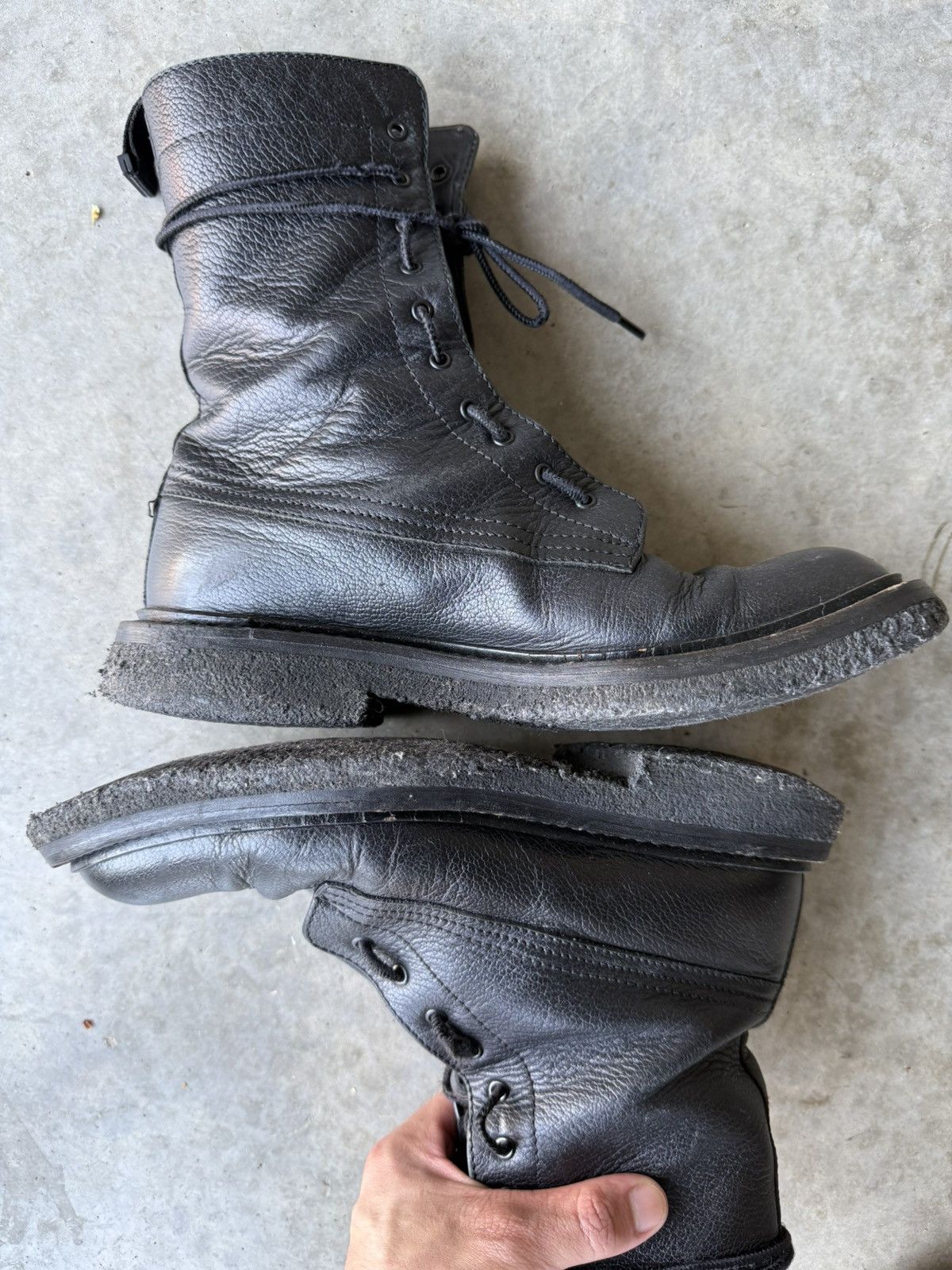 Dior Dior Homme AW07 “Navigate” Combat boots Size US 5 / EU 37 - 8 Thumbnail