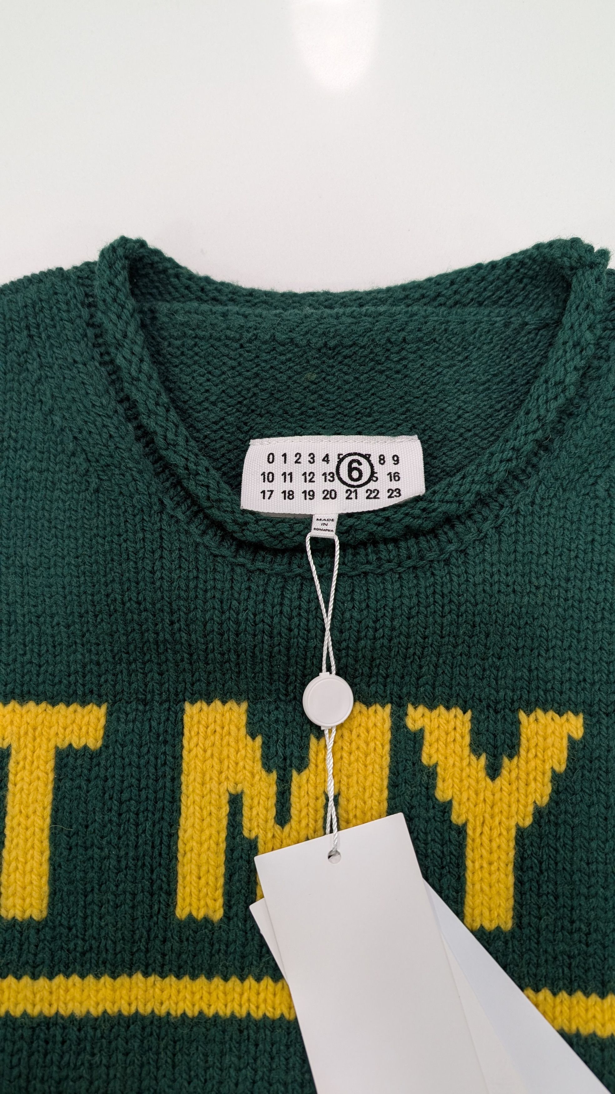 MM6 MM6 Maison Margiela “Lost My Pet” Sweater – Virgin Wool Size US M / EU 48-50 / 2 - 11 Thumbnail