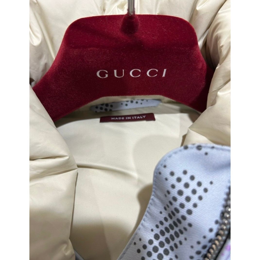 Gucci Gucci printed technical Poplin puffer jacket size 54/XXL Size US XXL / EU 58 / 5 - 4 Thumbnail