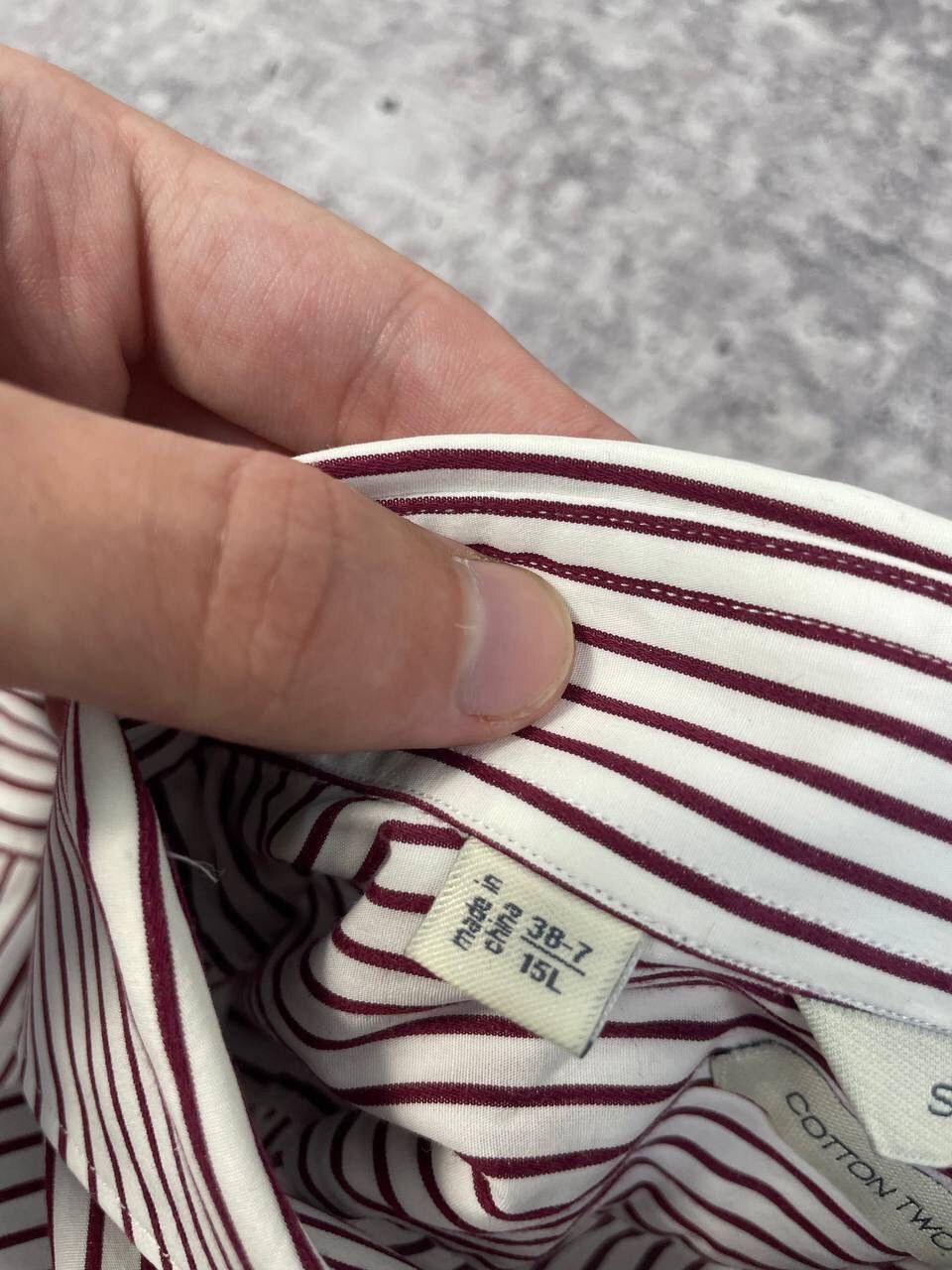 Suitsupply Vintage SuitSupply Cotton Stripped Button Up Shirt Y2K Size US L / EU 52-54 / 3 - 5 Thumbnail