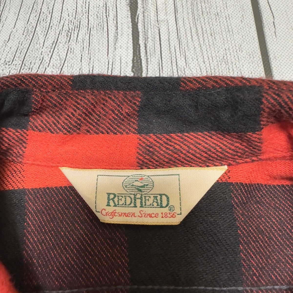 Redhead × Vintage Vintage Redhead flannel shirt Size US L / EU 52-54 / 3 - 4 Thumbnail