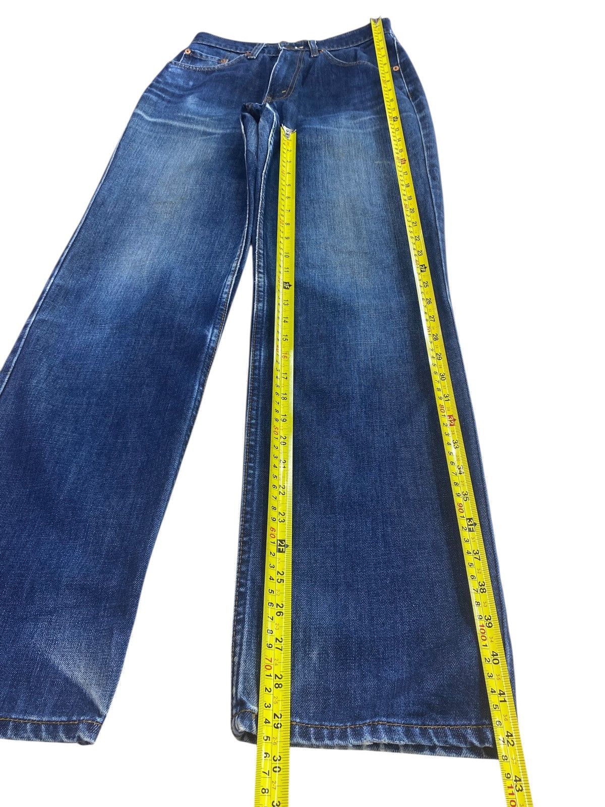 Levi's Levi’s Dark Blue Wash Style Loose Jeans Size US 26 / EU 42 - 8 Thumbnail