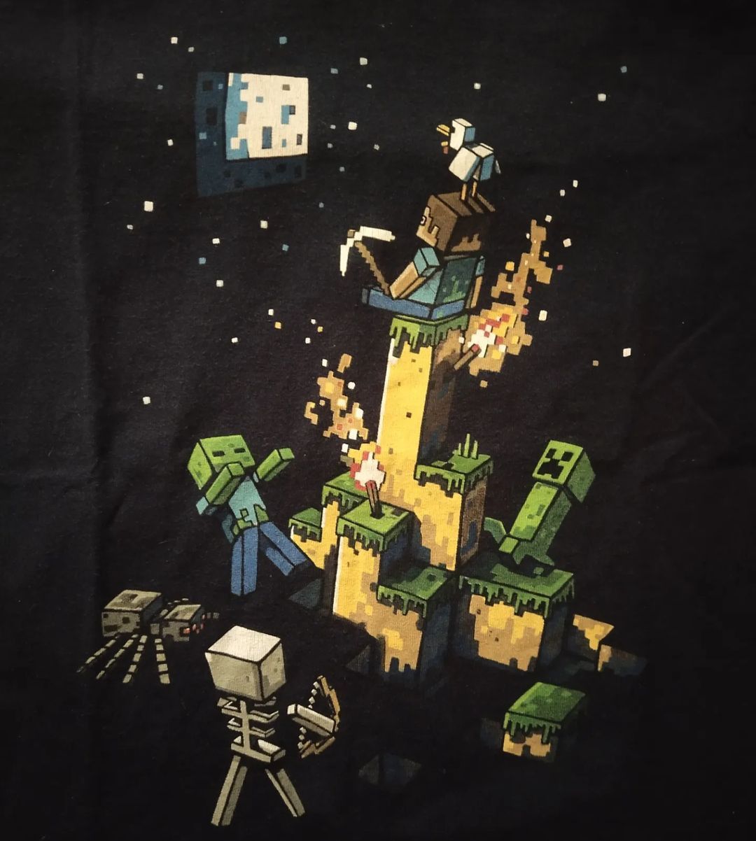 Other × The Game Minecraft Graphic Official Game Tees Size US XXS / EU 40 - 2 Thumbnail