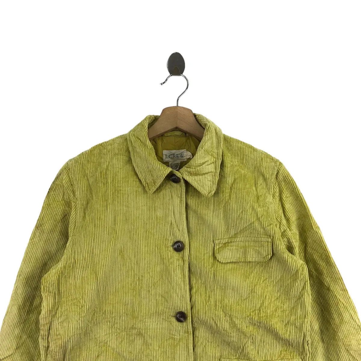 J.Crew Vtg J.CREW NEW YORK Corduroy Velvet Green Jacket Denim Jeans Size US M / EU 48-50 / 2 - 2 Thumbnail