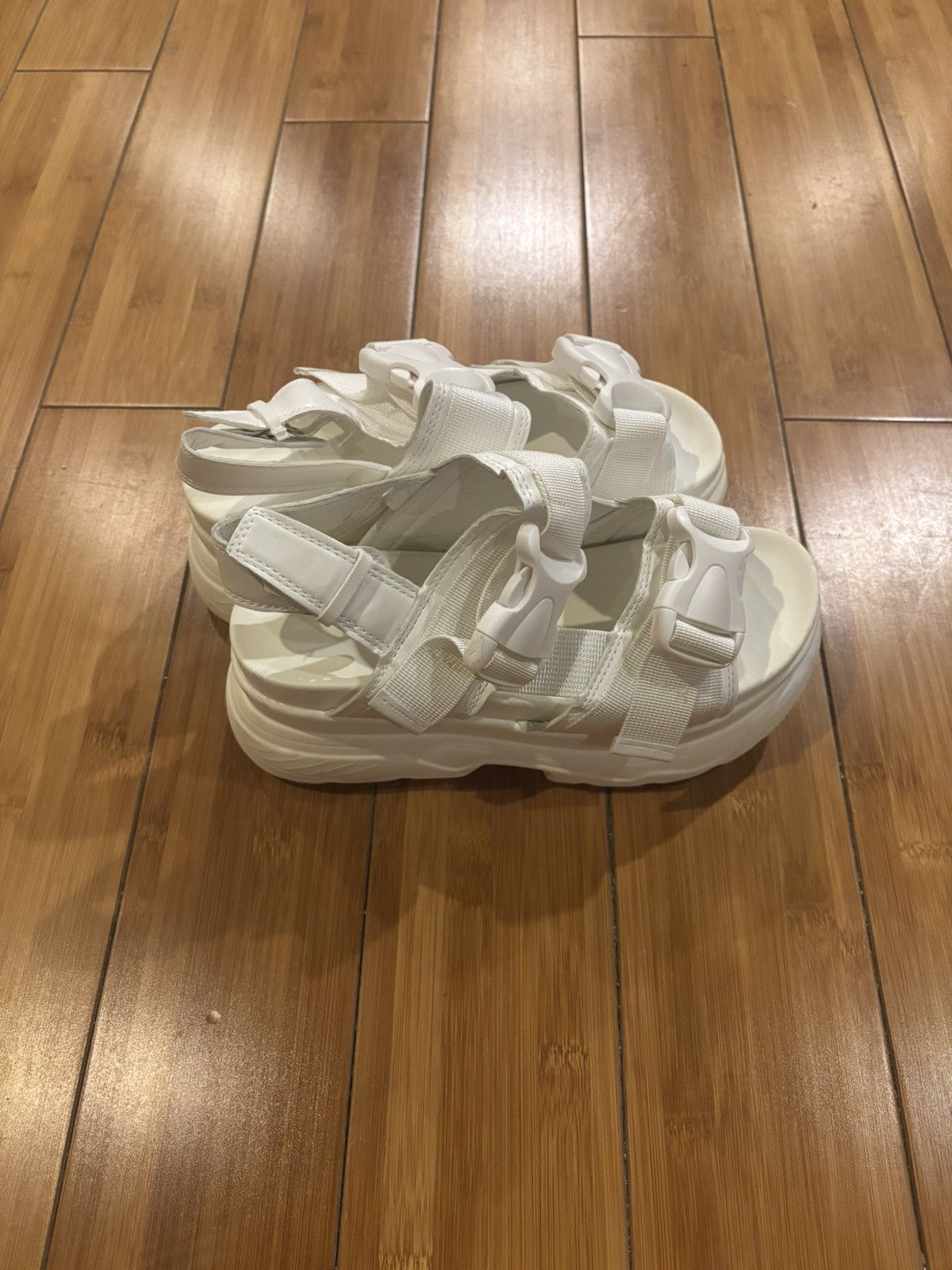 Other White sandals.wf-78 Size US 5.5 / IT 35.5 - 5 Thumbnail
