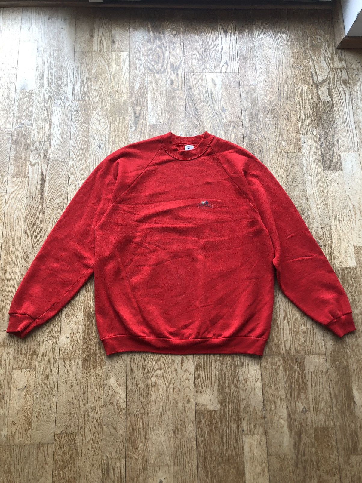 Fruit Of The Loom × Vintage RARE FRUIT OF THE LOOM VINTAGE CLASSIC CREWNECK SWEATSHIRT Size US XL / EU 56 / 4 - 1 Thumbnail