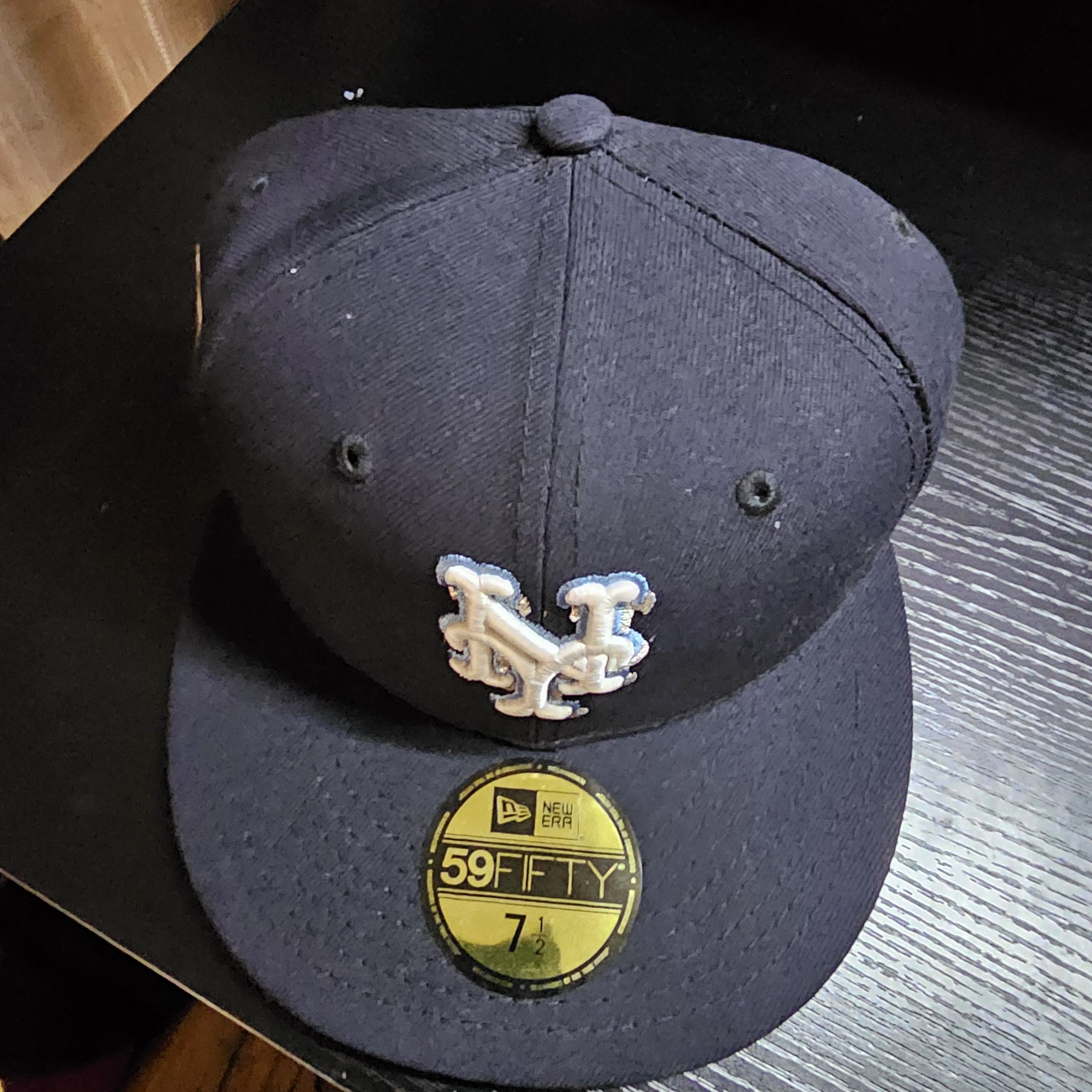 New Era Mets Navy Glow in the dark logo Size ONE SIZE - 3 Thumbnail