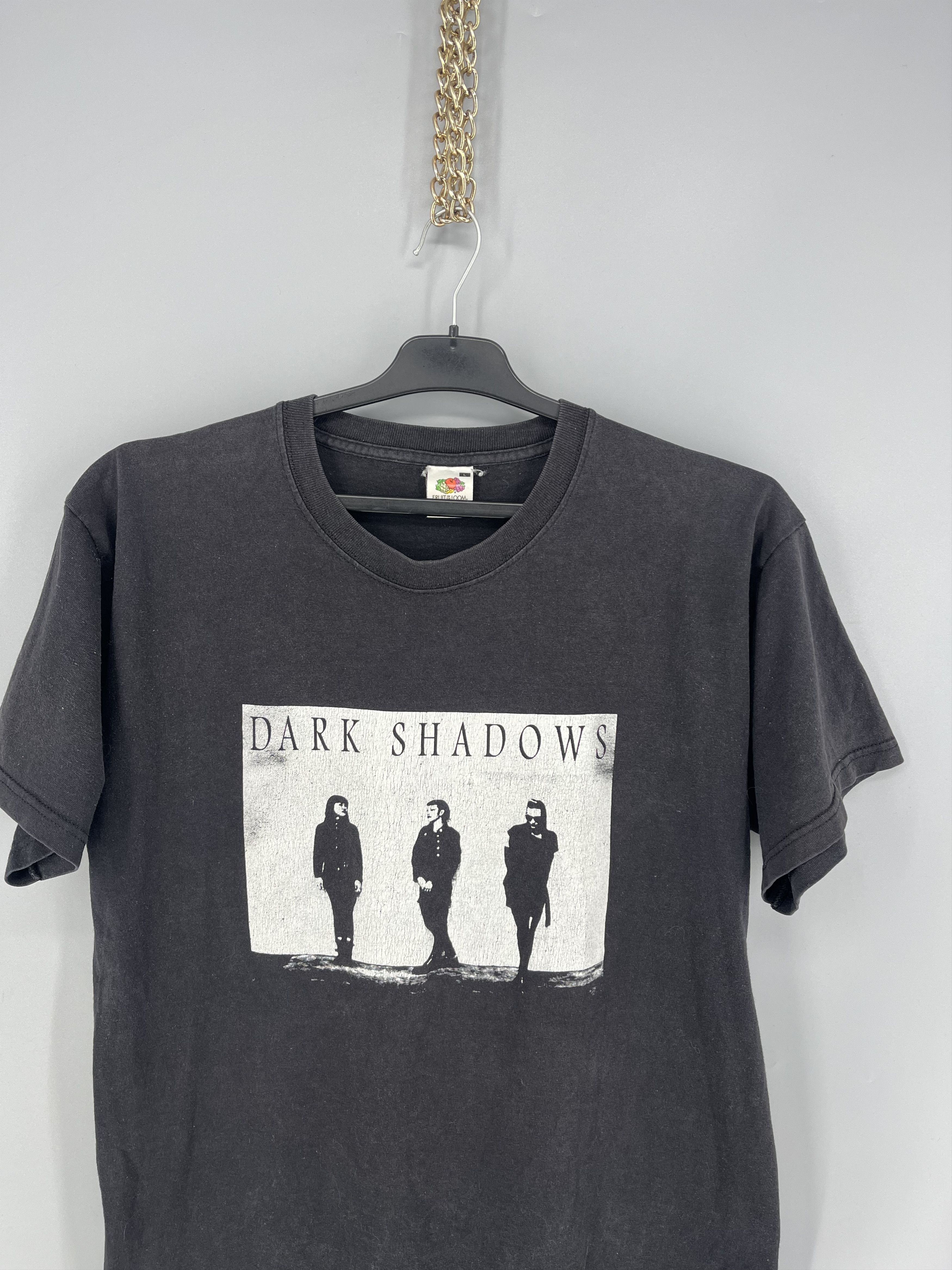 Vintage Vintage 90’s Dark Shadows T Shirt Size L Size US L / EU 52-54 / 3 - 6 Thumbnail
