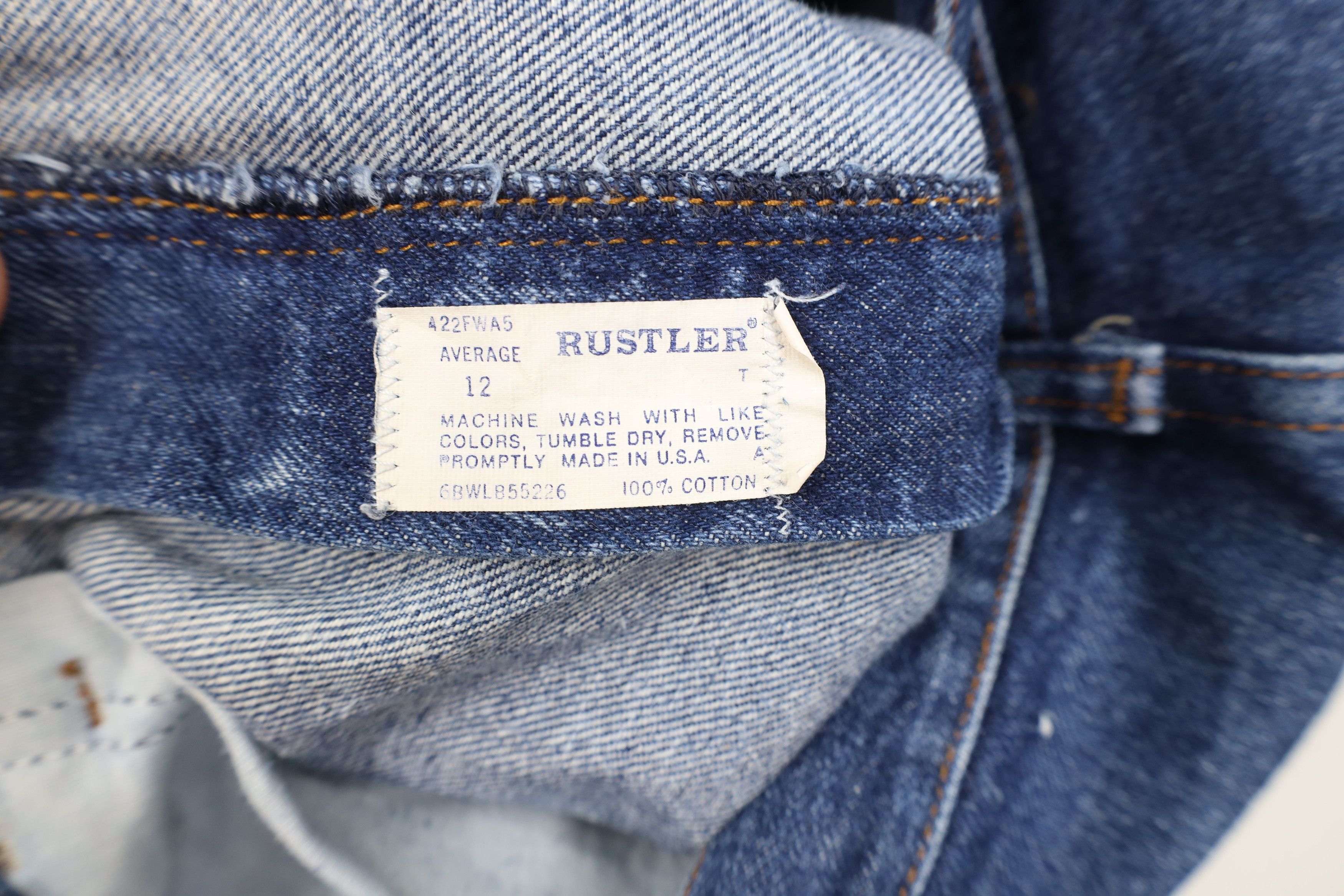 Vintage Vintage 80s 90s Streetwear Straight Leg Denim Jeans Blue USA Size 34" / US 12 / IT 48 - 9 Thumbnail