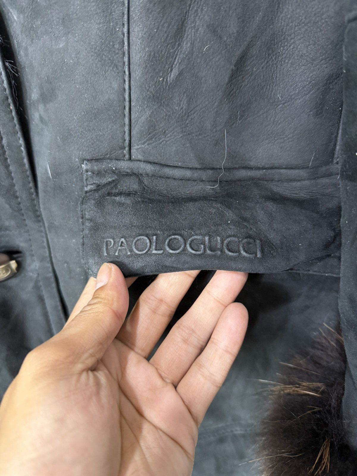 Paolo Gucci Paolo Gucci Fur Sheep lamb skin longcoat luxury Size ONE SIZE - 4 Thumbnail