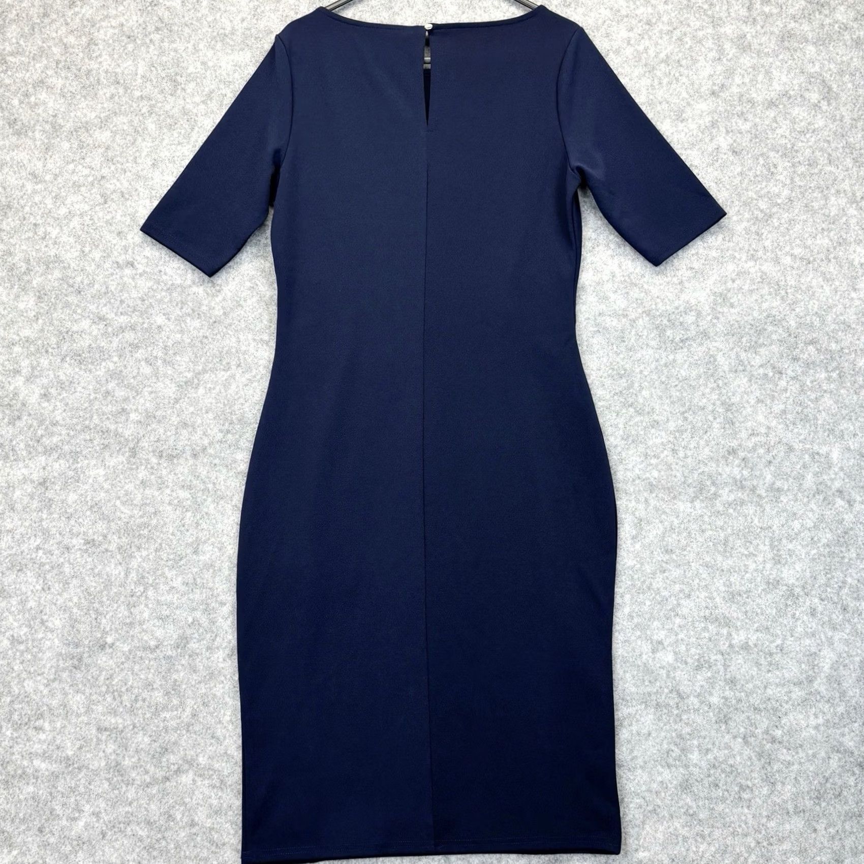 Vintage Dorothy Perkins Dress Womens 10 Pencil UK10 Navy Sleeve Women New With Tags BNWT Size L / US 10 / IT 46 - 2 Thumbnail