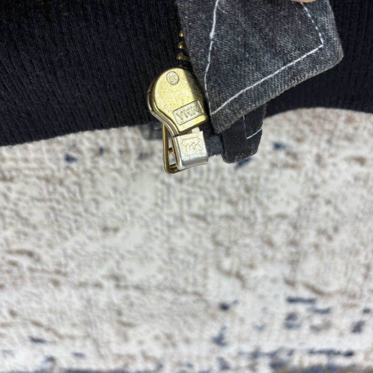 Pink House × Vintage Vintage Pink House Denim Bomber Jacket Size US S / EU 44-46 / 1 - 12 Thumbnail