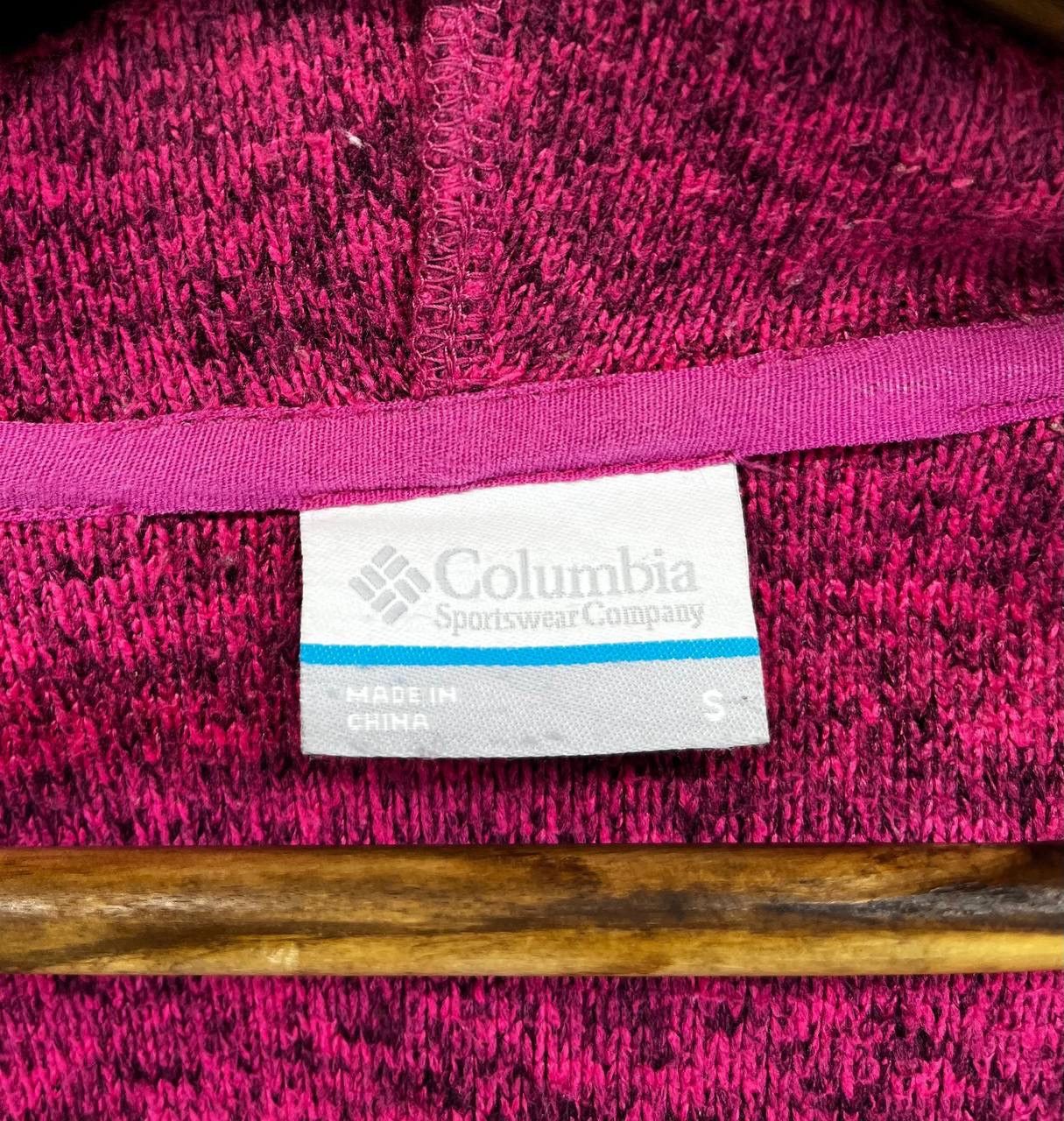 Columbia Columbia Fleece Hooded Rare Multicolor Zip Up Jacket Size S / US 4 / IT 40 - 6 Thumbnail
