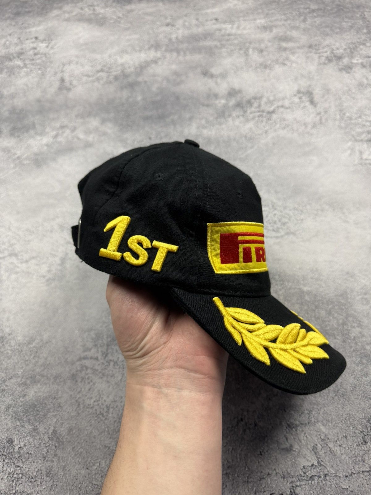 Pirelli Vintage Pirelli 1st Big Logo Cap Formula 1 Racing F1 Hat Y2K Size ONE SIZE - 4 Thumbnail