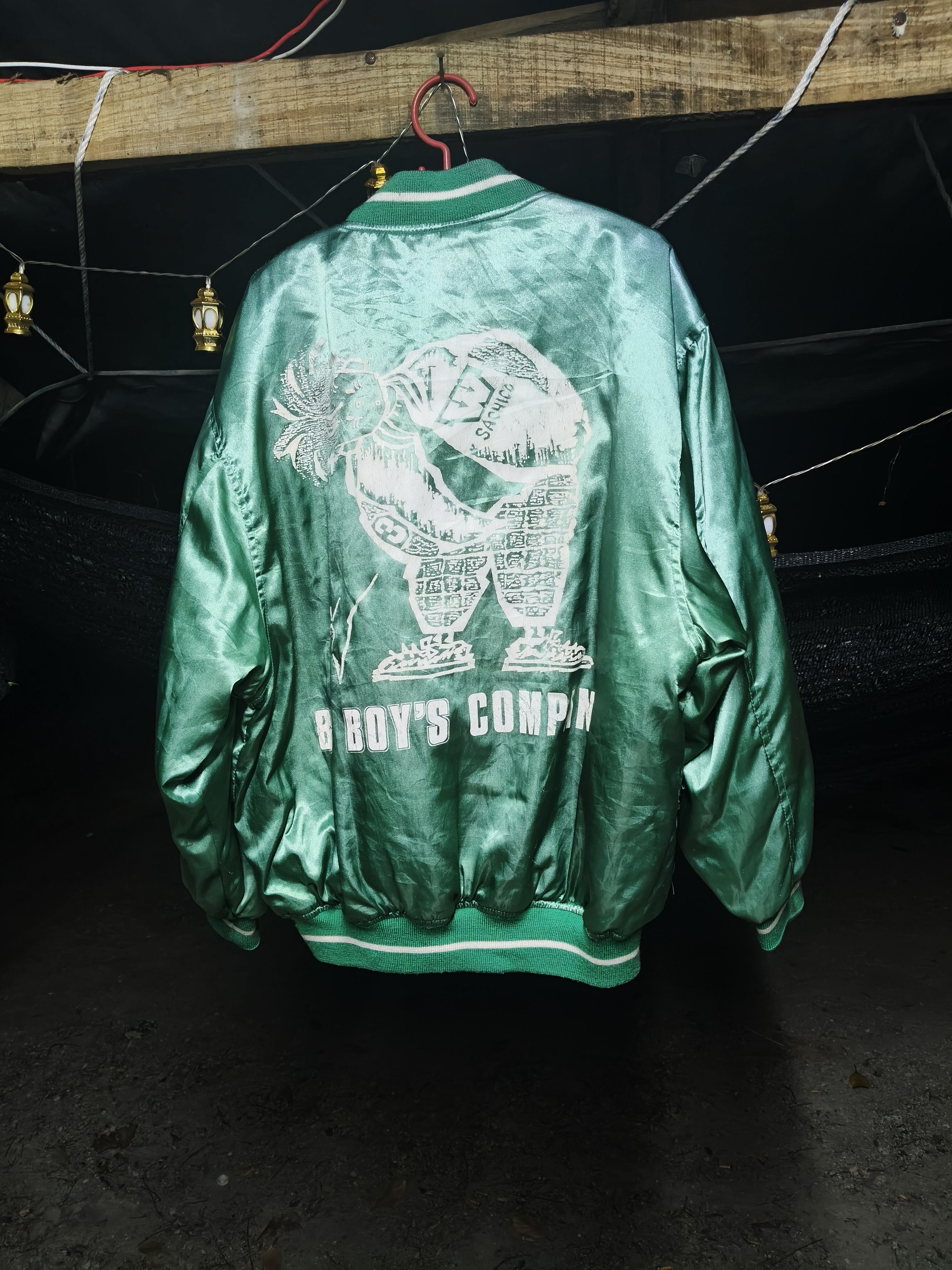 Vintage zx vintage pu outdoor bape style bomber jacket | Grailed