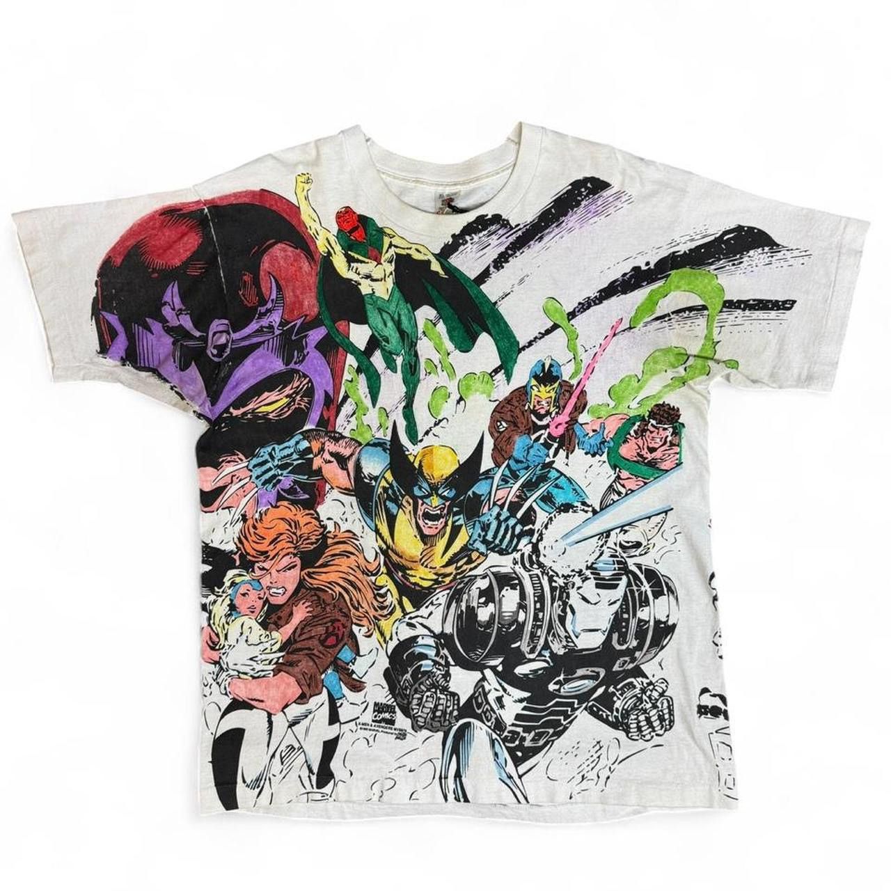 Fruit Of The Loom 1991 Marvel Comic Images X-Men hand painted Tee size XL Size US XL / EU 56 / 4 - 1 Thumbnail