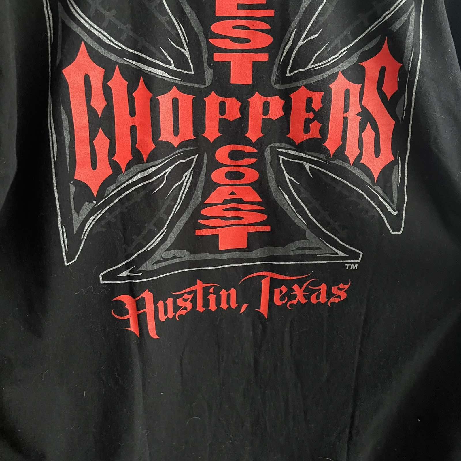 West Coast Choppers Vintage West Coast Choppers Texas Paul Walker T-shirt Size US XXL / EU 58 / 5 - 5 Thumbnail