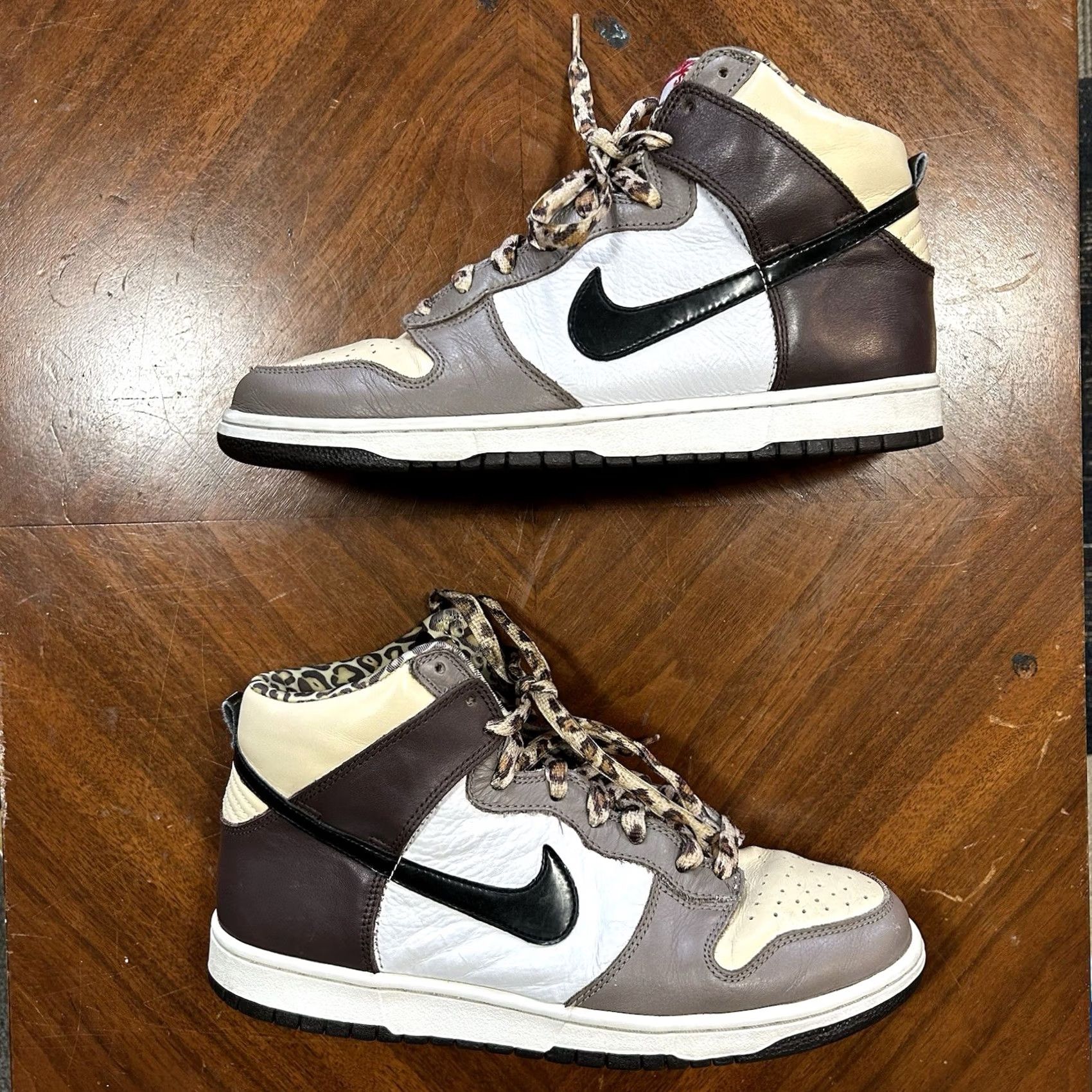 Nike VINTAGE Nike SB Dunk High Ferris Bueller 2008 Sneaker Shoes Mens 10.5 Brown OC 305050-201 OG ALL Used Great Condition Size US 10 / EU 43 - 3 Thumbnail