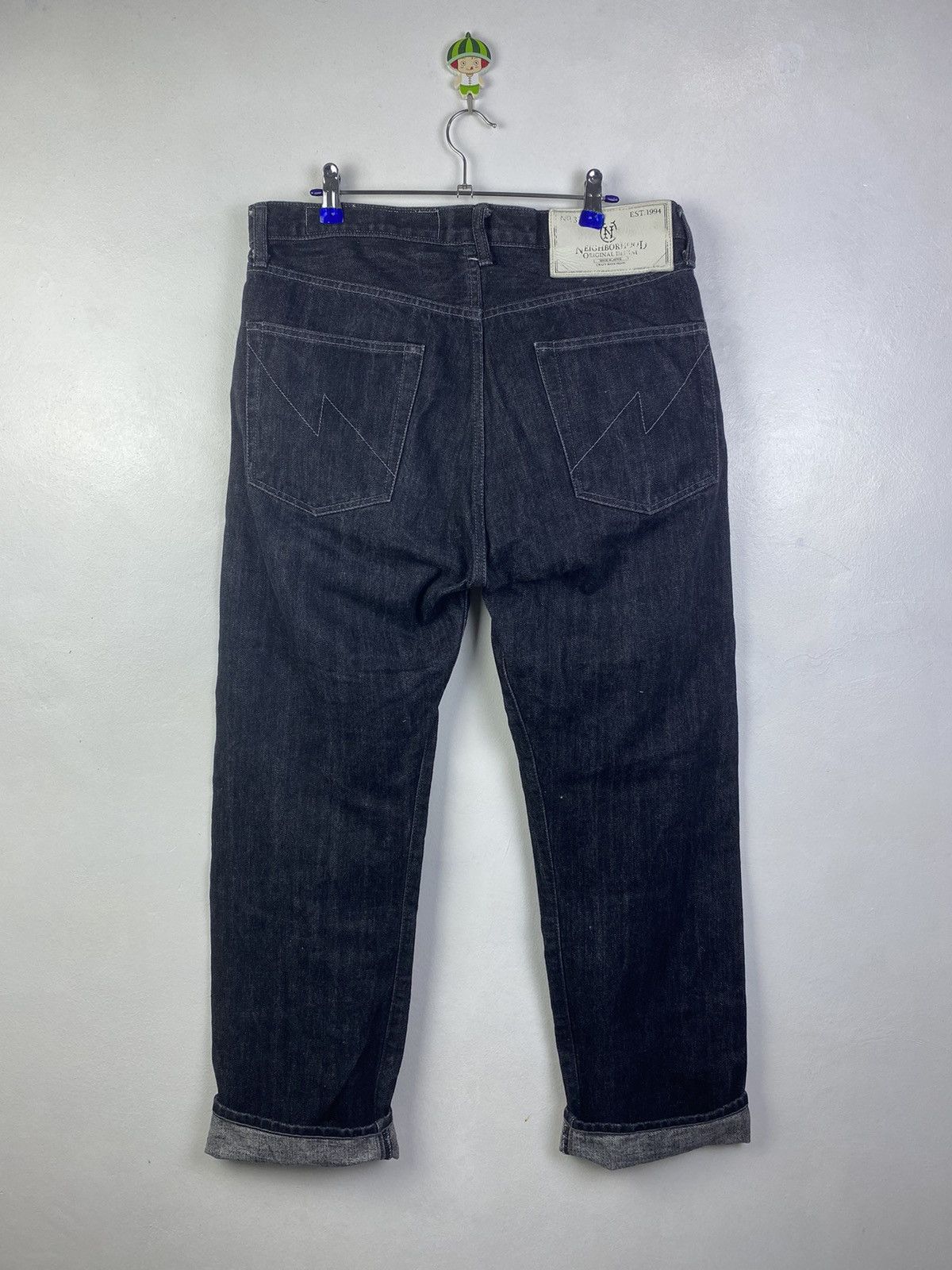 Neighborhood Neighborhood - 14oz Rigid Basic Denim selvedge pants Size US 34 / EU 50 - 2 Thumbnail