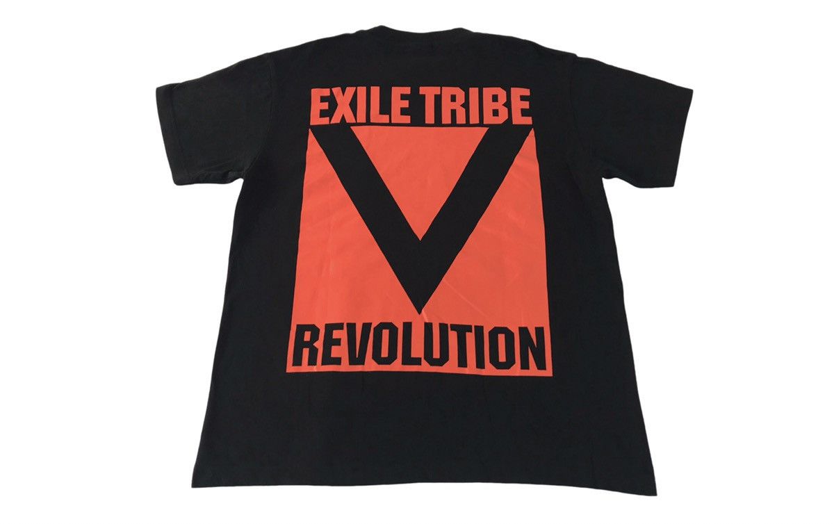Band Tees Exile Tribe Revolution Big Box Logo Orange Printed Tee Size US M / EU 48-50 / 2 - 1 Thumbnail