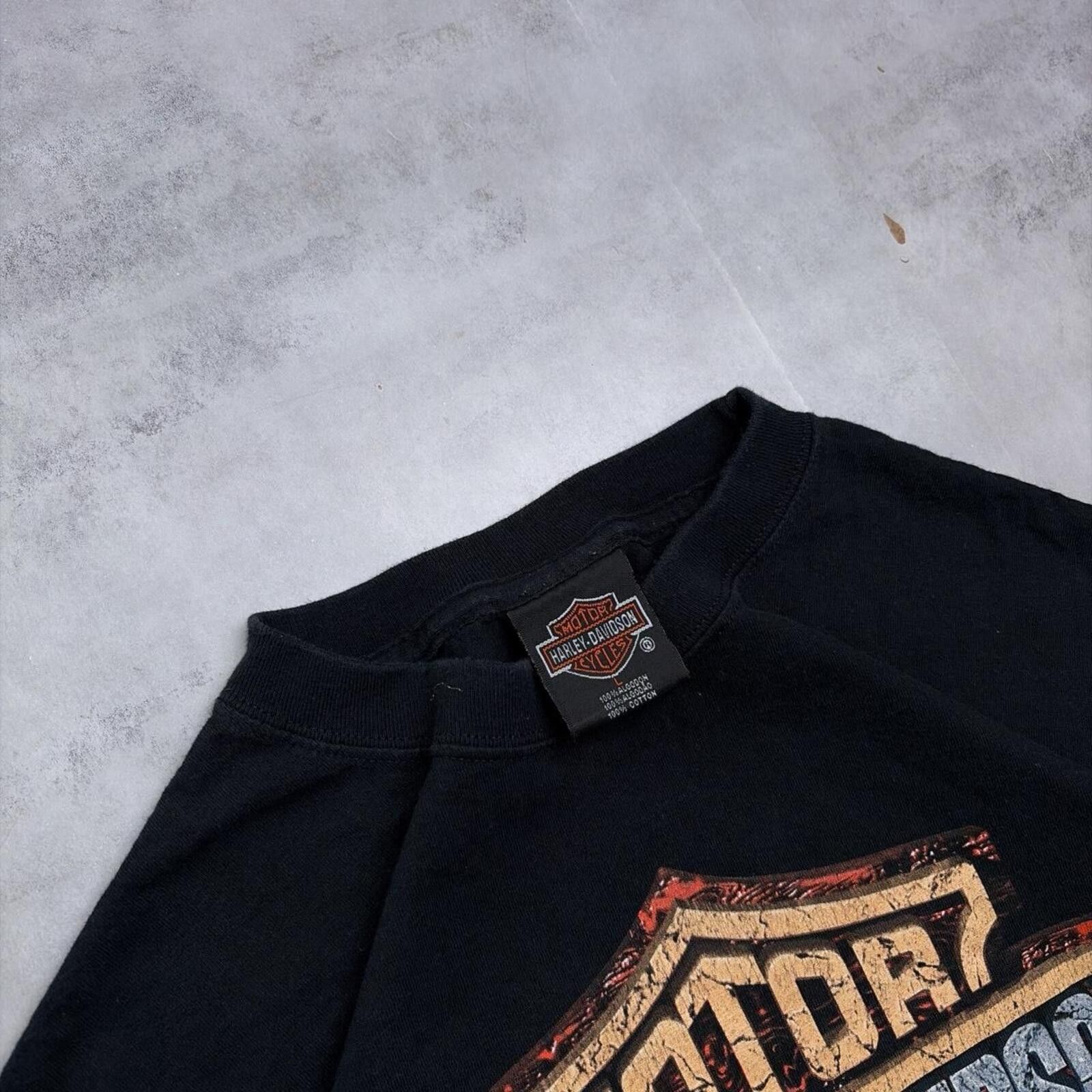 Harley Davidson Y2K Harley Davidson Grunge Cabo San Lucas Biker T-Shirt Size US L / EU 52-54 / 3 - 5 Thumbnail
