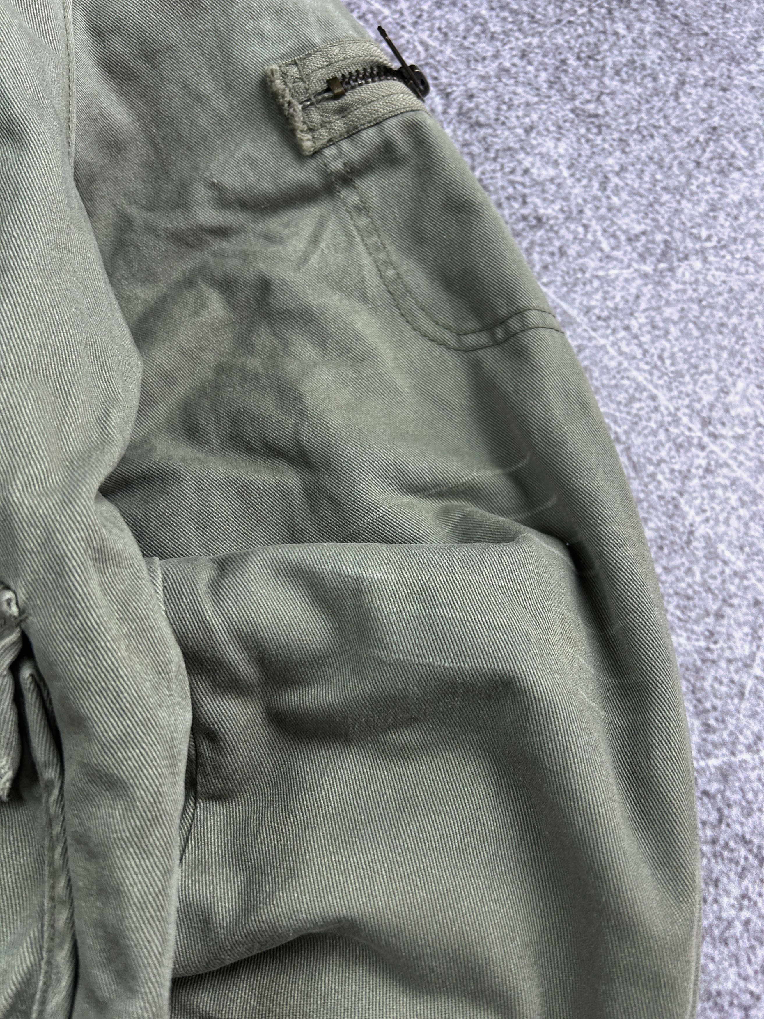 Vintage Vintage Military Jacket Fur Collar Cropped Y2K Streetwear Size US S / EU 44-46 / 1 - 7 Thumbnail