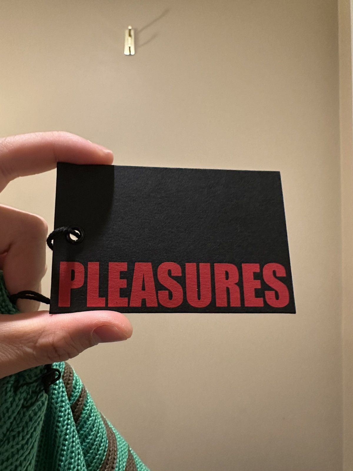 Pleasures Pleasures Twitch Knitted Zip Size US L / EU 52-54 / 3 - 6 Thumbnail