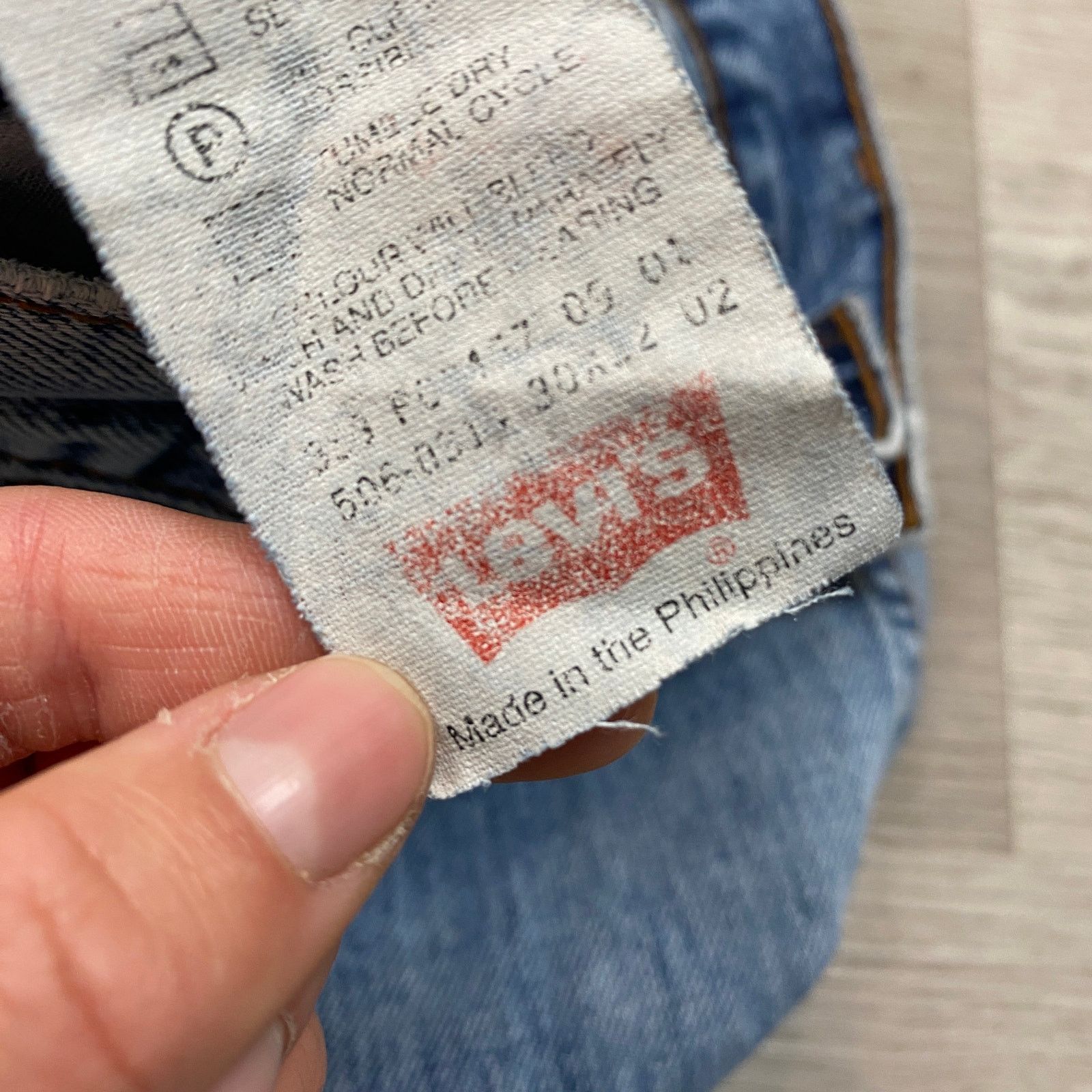 Levi's × Vintage VTG Levi's 506 Comfort Straight Fit Jeans 30x32 Philippines Size US 30 / EU 46 - 10 Thumbnail