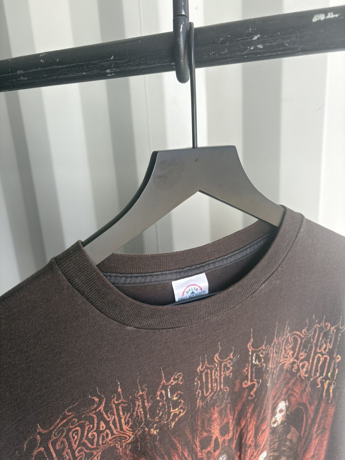 Band Tees Cradle of Filth Thrashed Sun Faded Distressed ERD GRUNGE Size US L / EU 52-54 / 3 - 4 Thumbnail