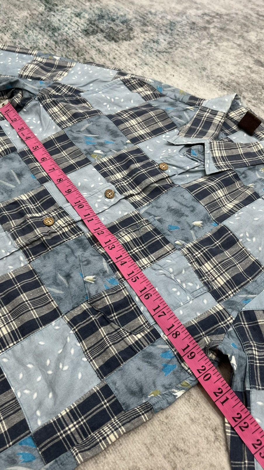 Japanese Brand × Vintage Smith's Patch Work shirt button up Size US L / EU 52-54 / 3 - 8 Thumbnail