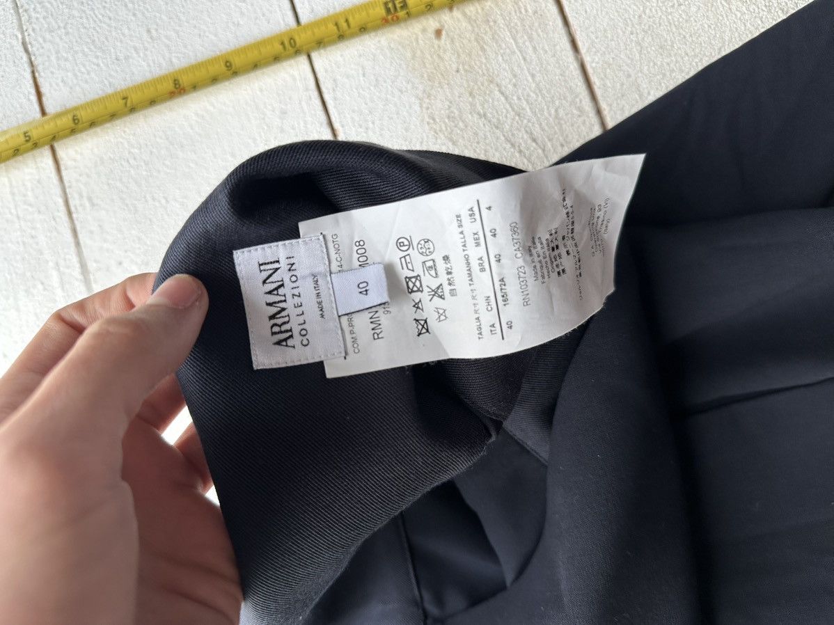 Armani 🚨 ARMANI COLLEZIONI RARE Skirt WMN dark blue Ladies LUXURY Size 27" / US 4 / IT 40 - 6 Thumbnail