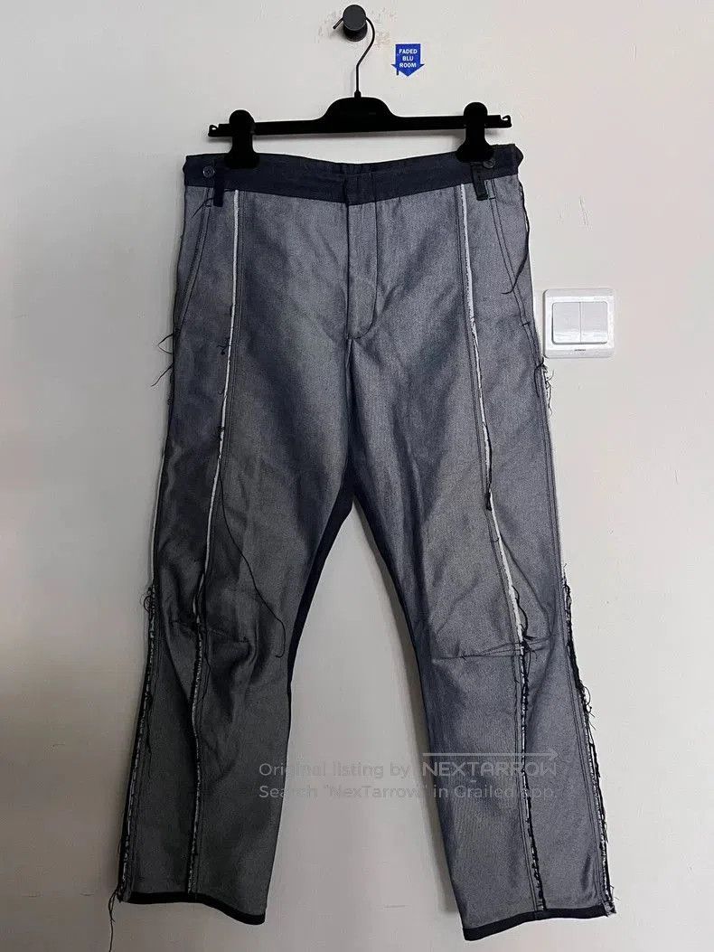 Comme des Garcons Comme des Garçons Shirt Paneled Denim Pants. Size US 27 - 3 Thumbnail