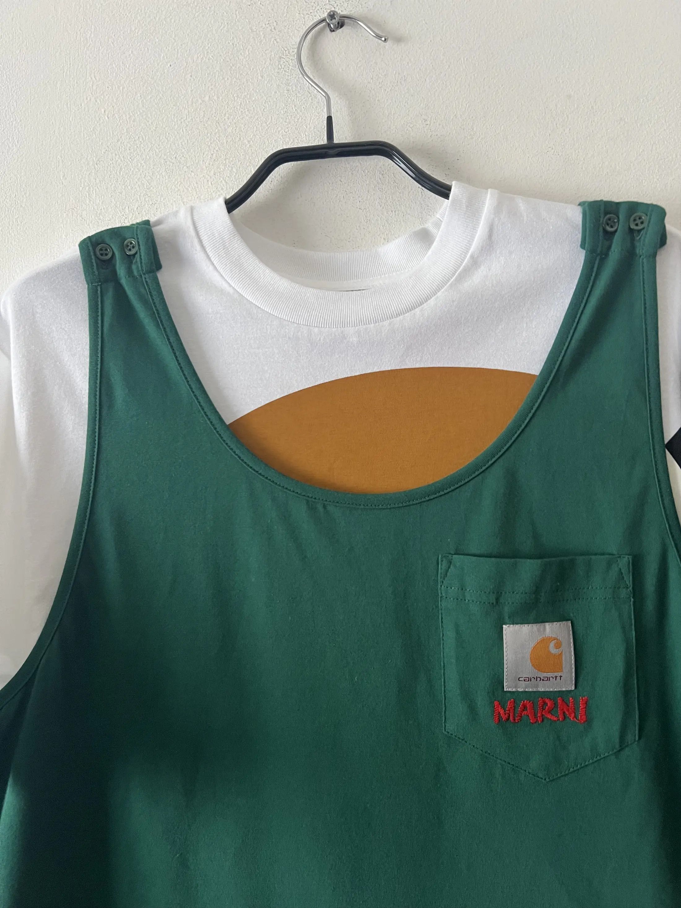 Carhartt Wip × Marni T- Shirt With Sewn In Tank Top Size US S / EU 44-46 / 1 - 8 Thumbnail