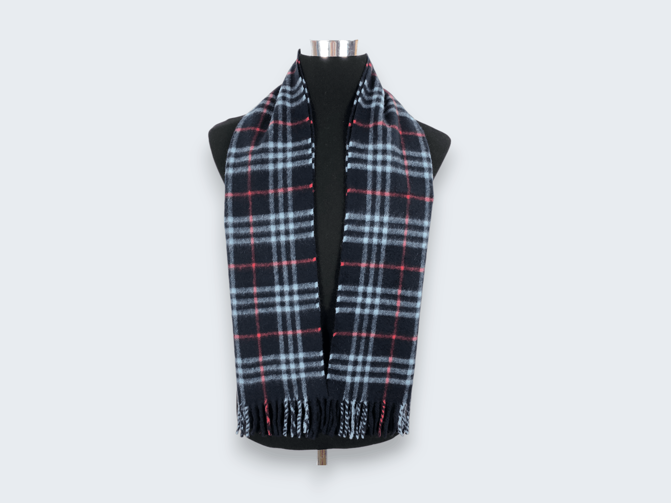 Burberry × Vintage Vintage Burberry Scarf Muffler MF056 Size ONE SIZE - 1 Thumbnail