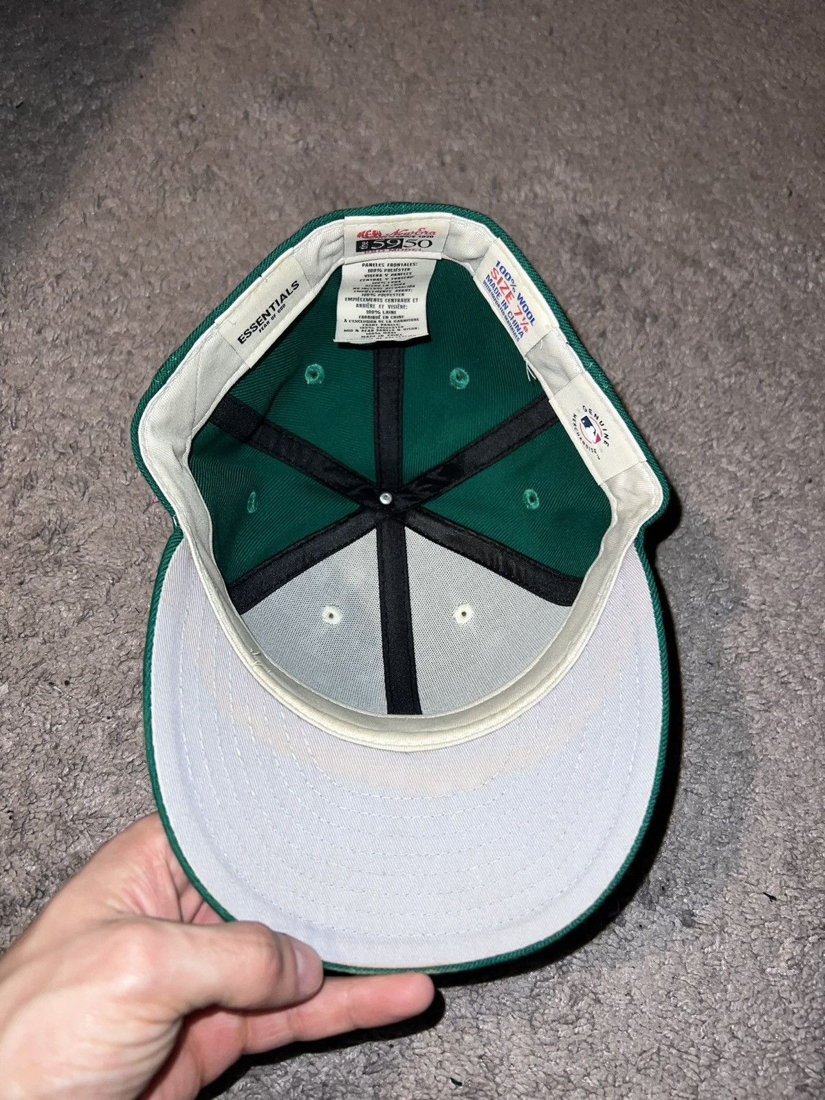 Essentials × Fear of God Fear of god fitted hat Size ONE SIZE - 3 Thumbnail