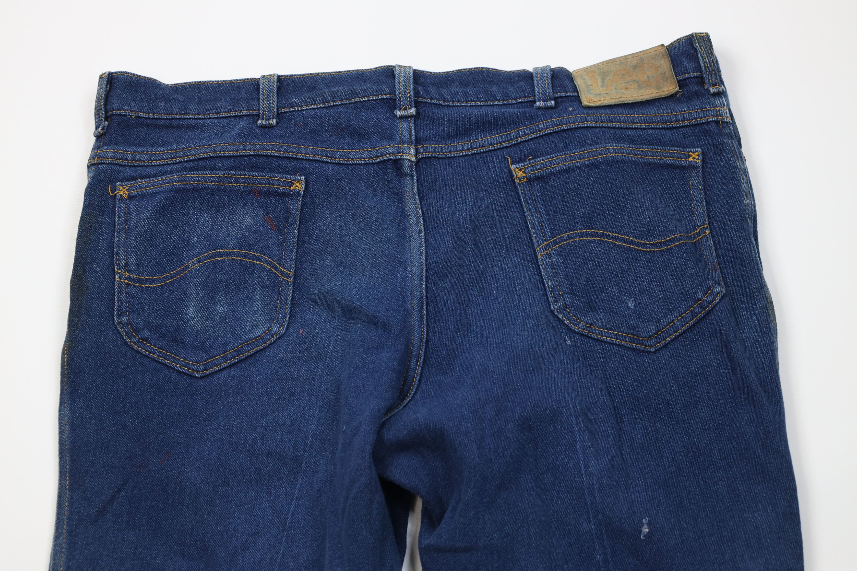 Lee Vintage 90s Lee Stretch Flared Bootcut Denim Jeans USA Size US 42 / EU 58 - 14 Thumbnail