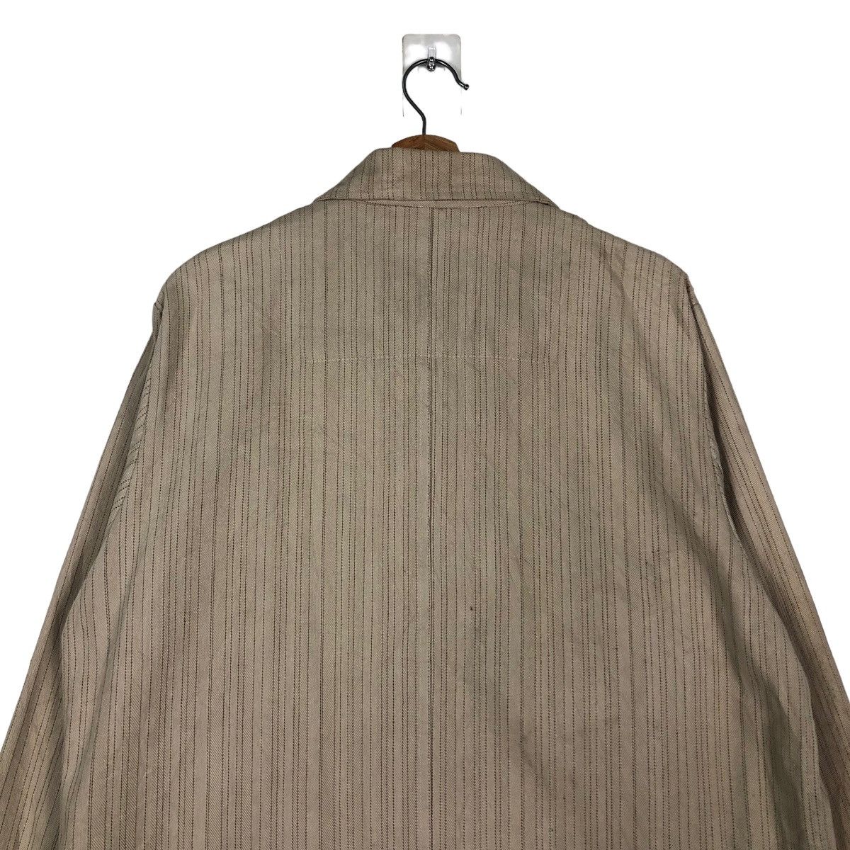 🔥Issey Miyake Design Style Hickory Chore Jacket Vviirrggnn