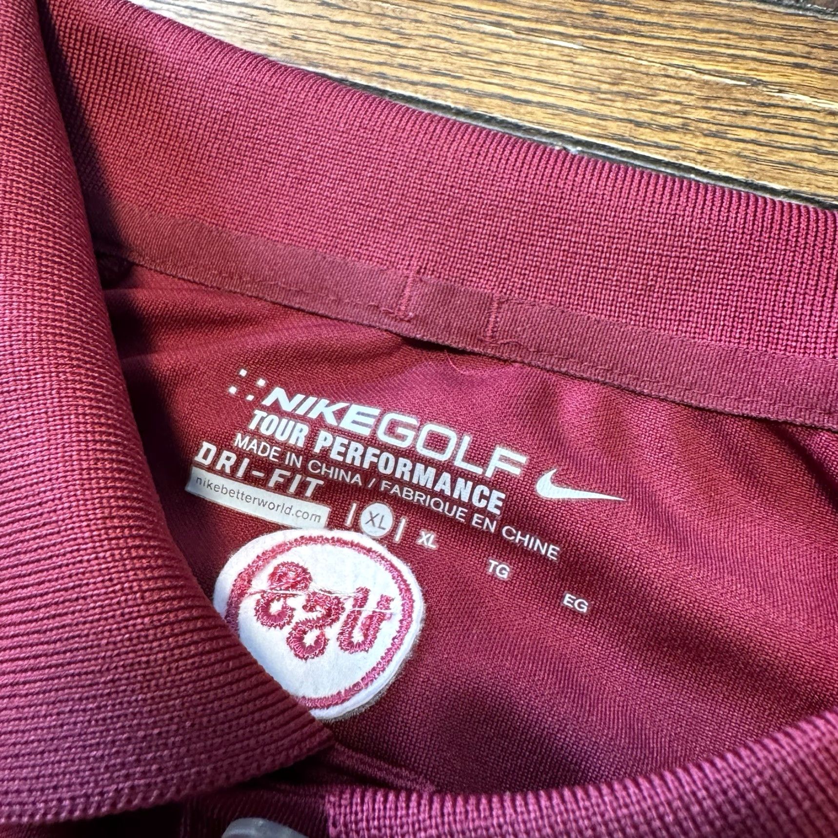 Nike Nike Polo Shirt Mens XL Golf Red Laurel Valley Golf Club USS US Steel Polo Shirt Mens XL Red Laurel Valley Golf Club USS US Steel Nike Size US XL / EU 56 / 4 - 3 Thumbnail