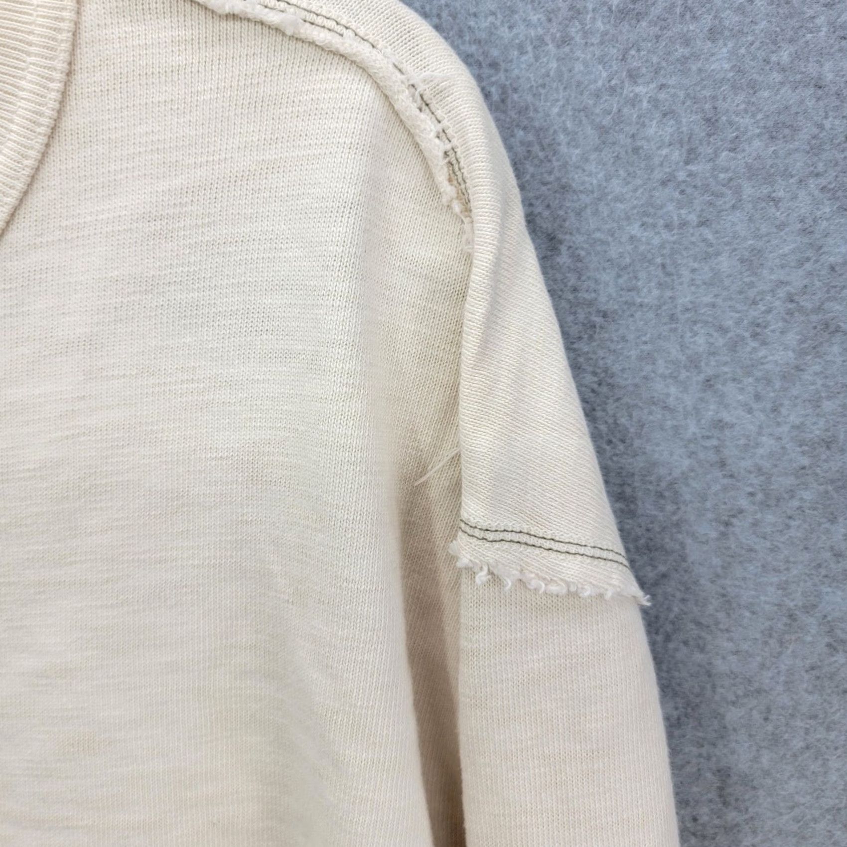 Gap Gap Mens XXL Pullover Y2K RN54023 Vintage Beige Sweater Shirt? Size US XXL / EU 58 / 5 - 3 Thumbnail